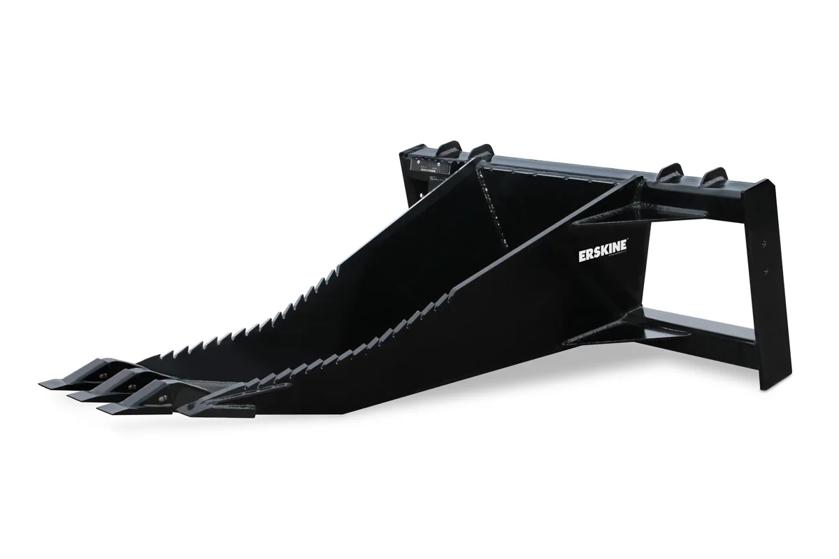 Erskine Stump Bucket w/ Grapple