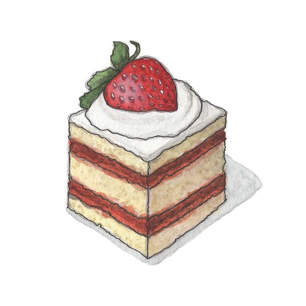 Petit Four: Strawberry Shortcake