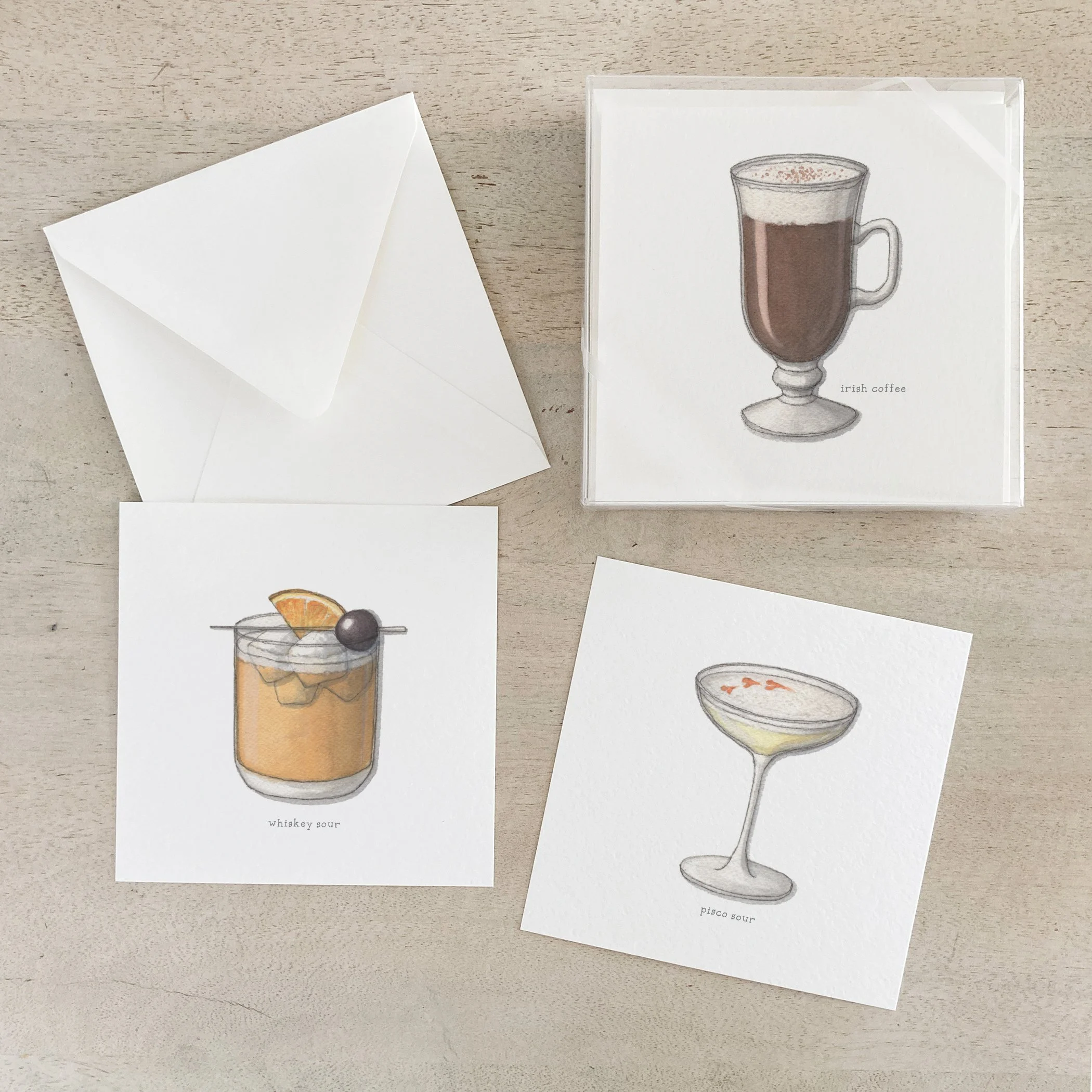 Cocktails 01 (Bourbon & Whiskey) | Box Set Cards