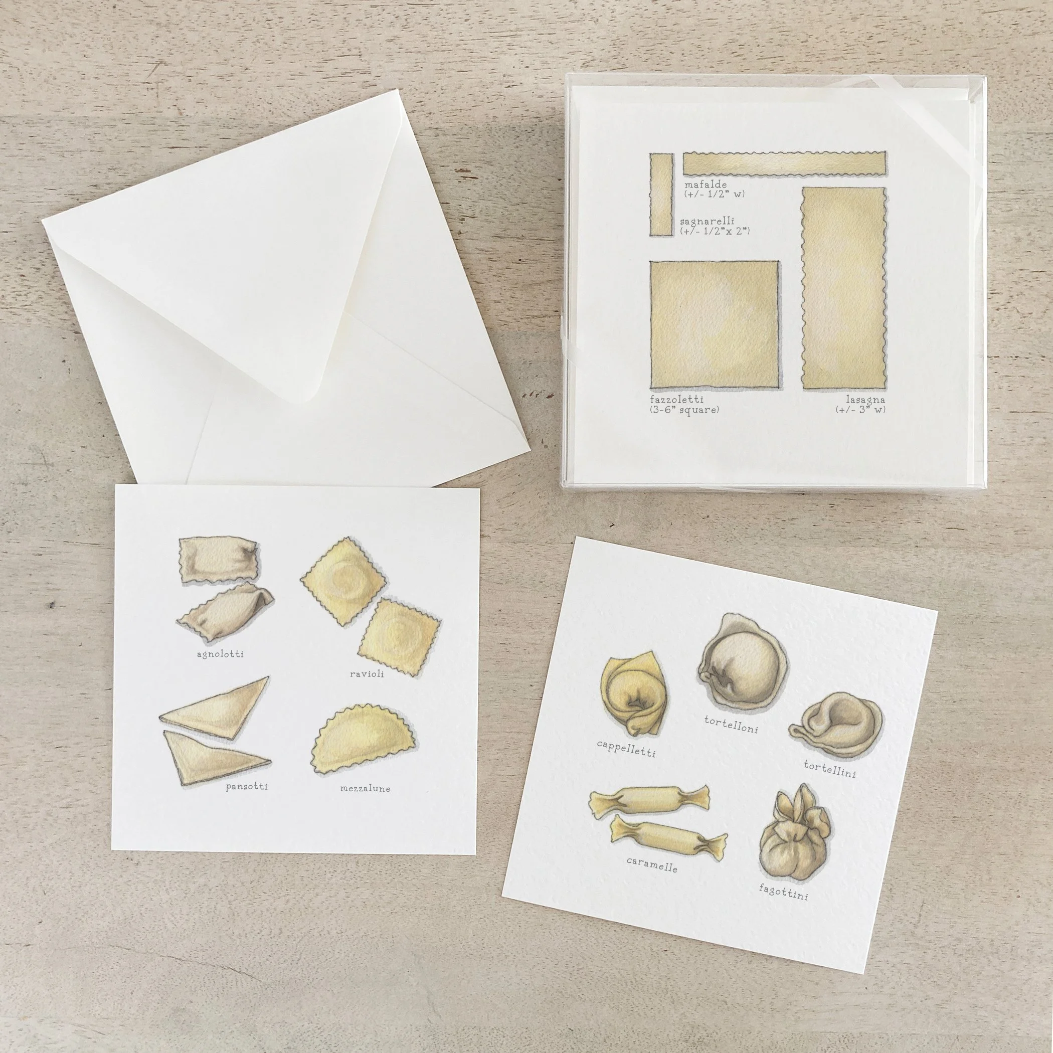 Pasta | Box Set Cards
