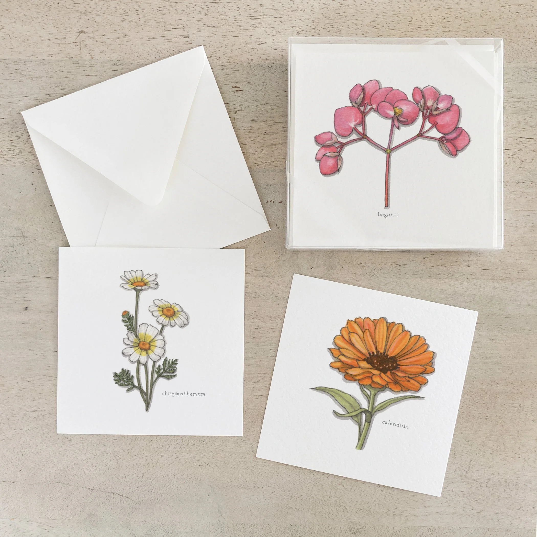 Edible Flowers 01 | Box Set Cards