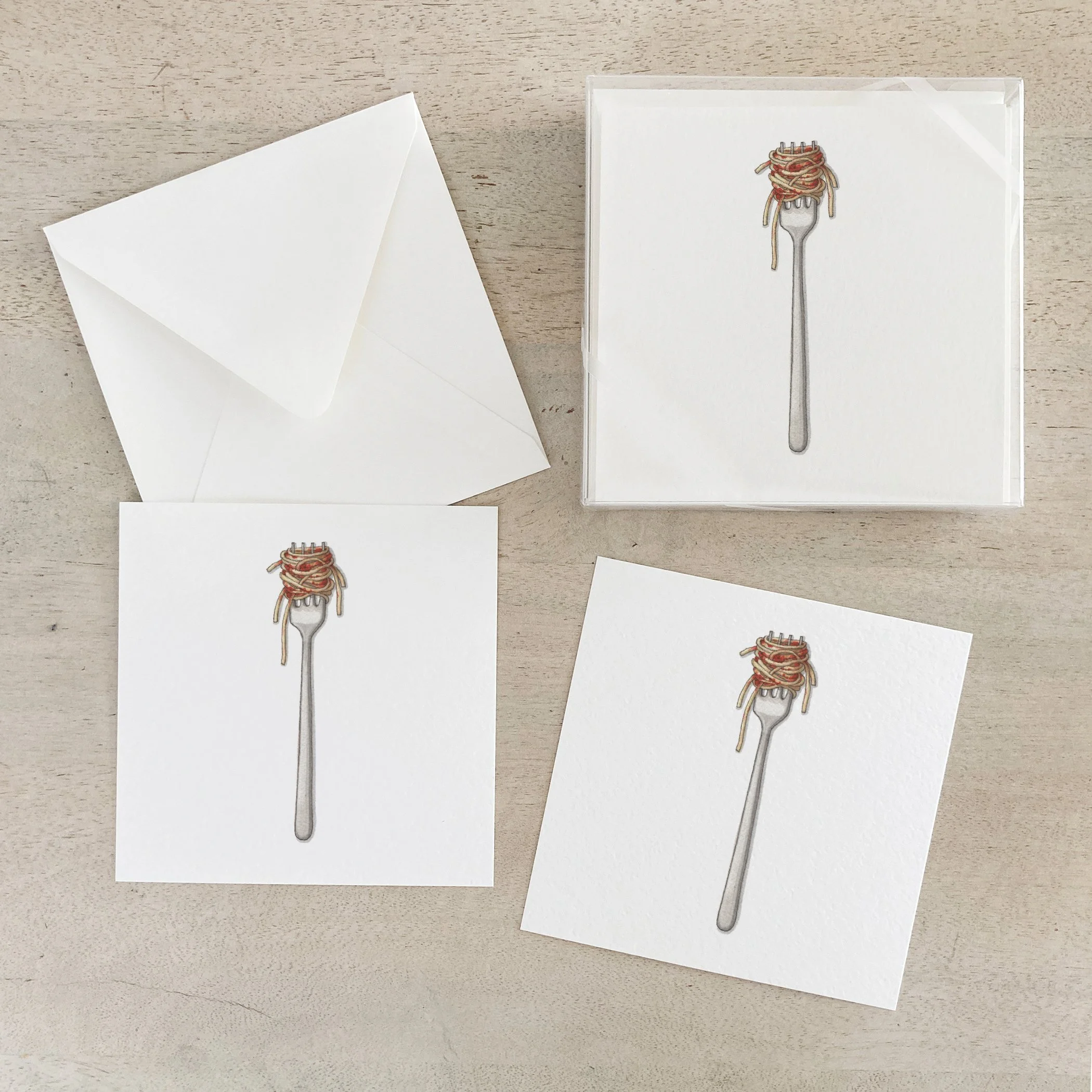 Fork & Spaghetti | Box Set Cards