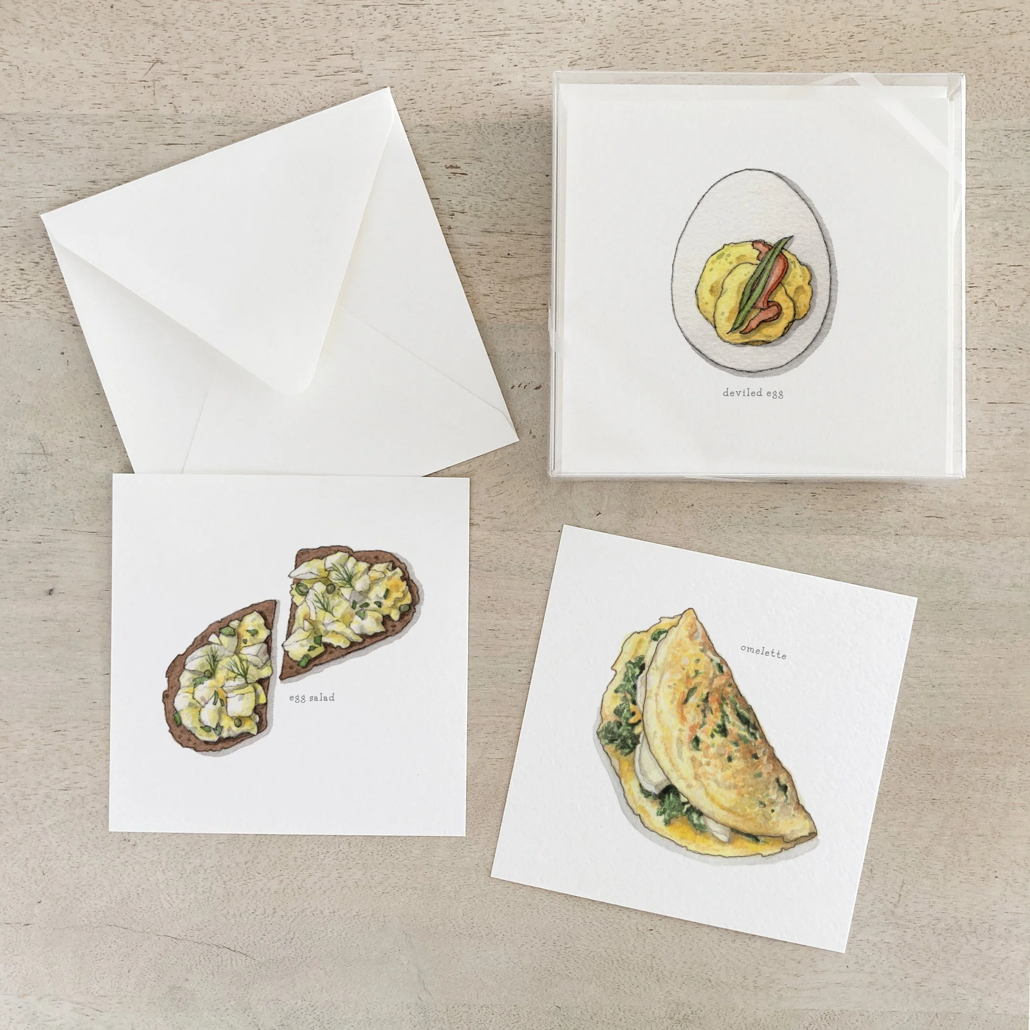Egg Dishes | Box Set Cards