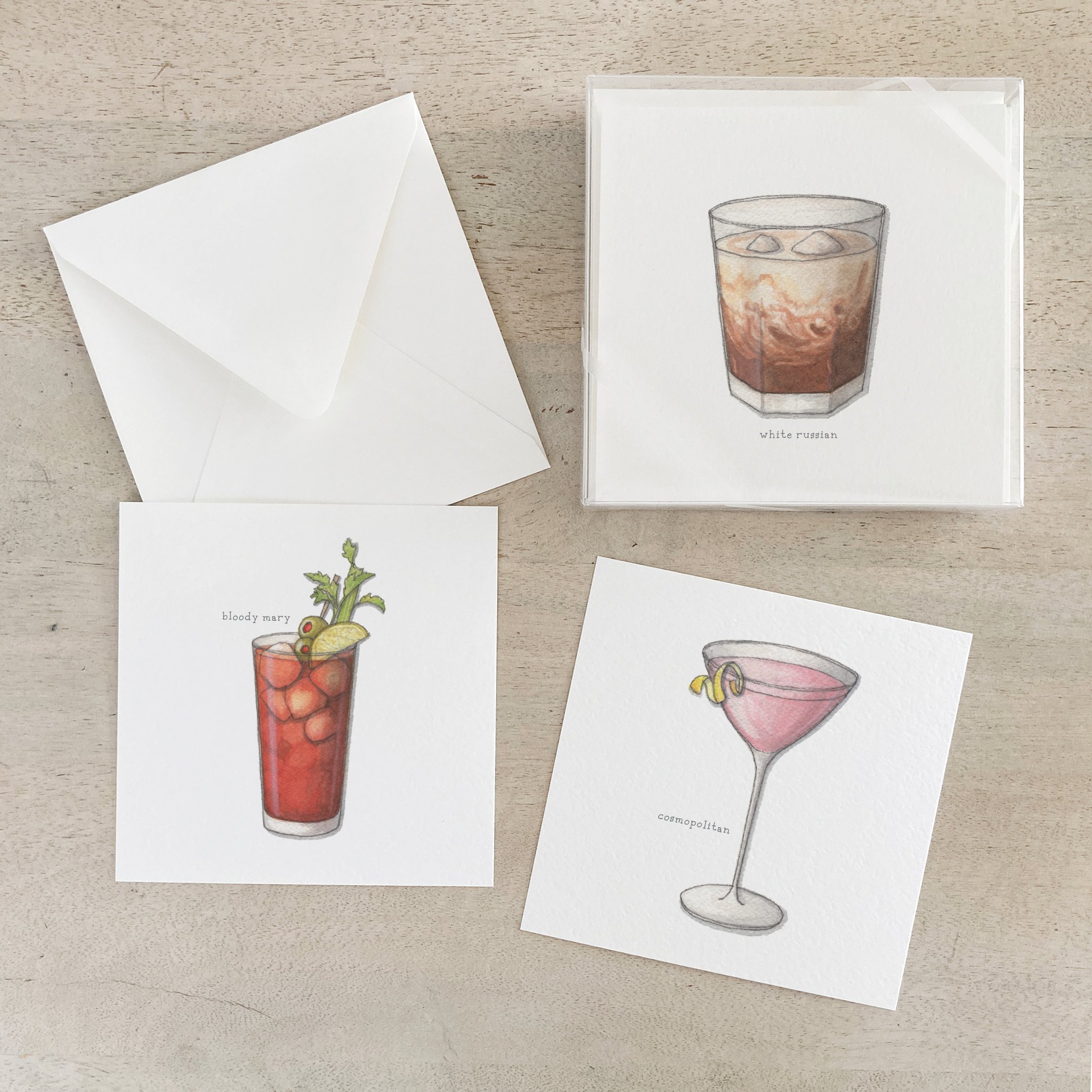 Cocktails 02 (Gin & Vodka) | Box Set Cards