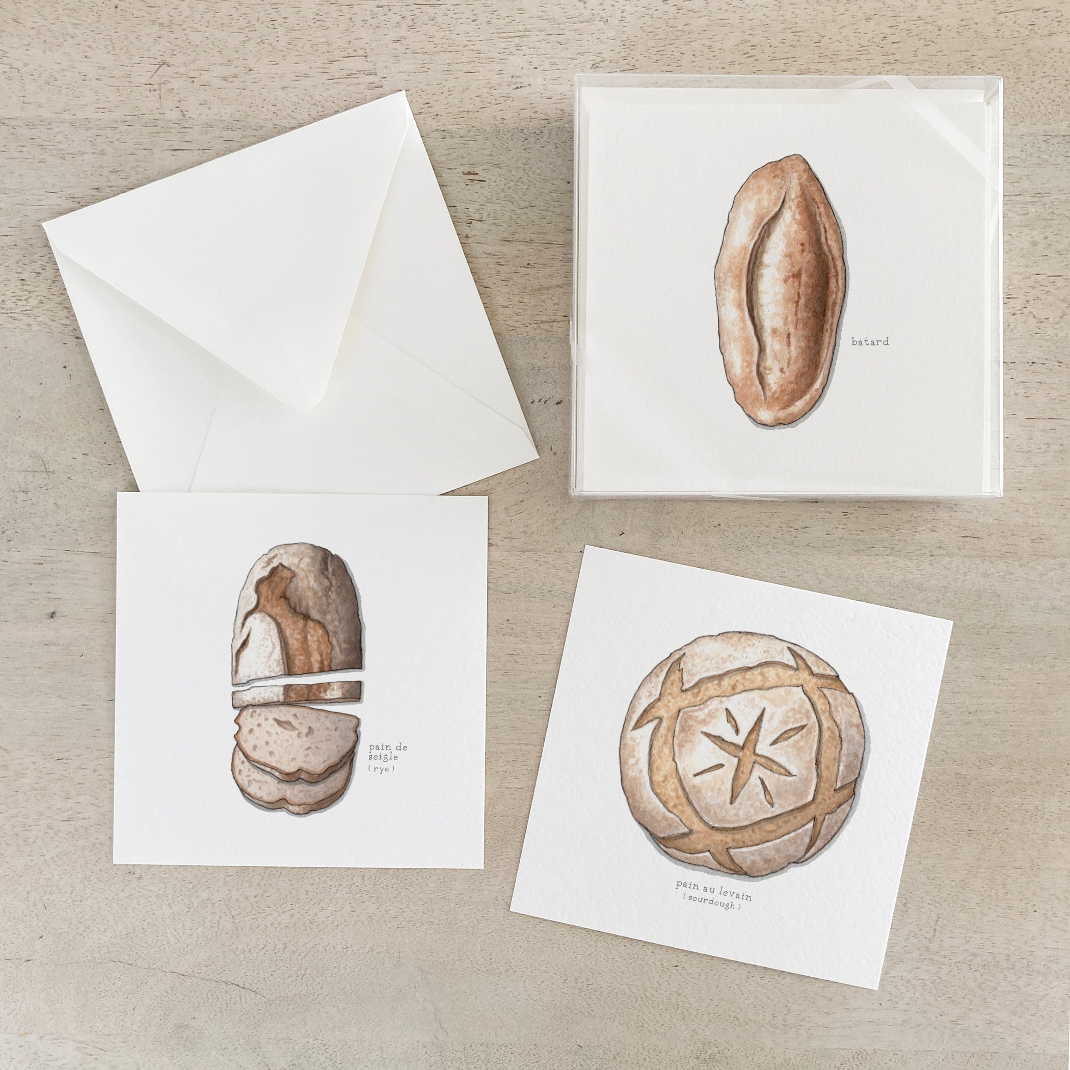 French Breads | Box Set Cards