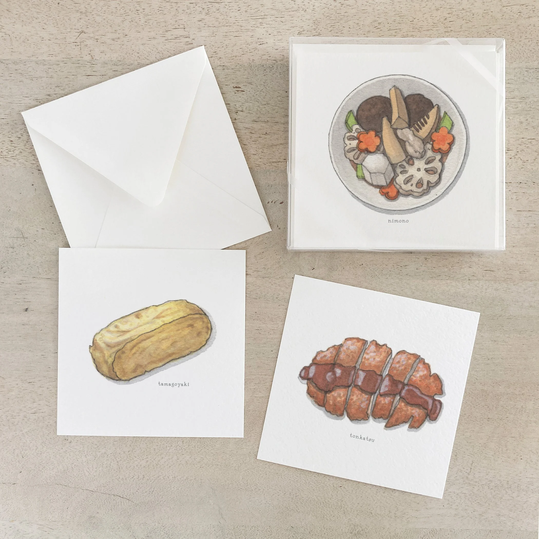 Bento Dishes | Box Set Cards