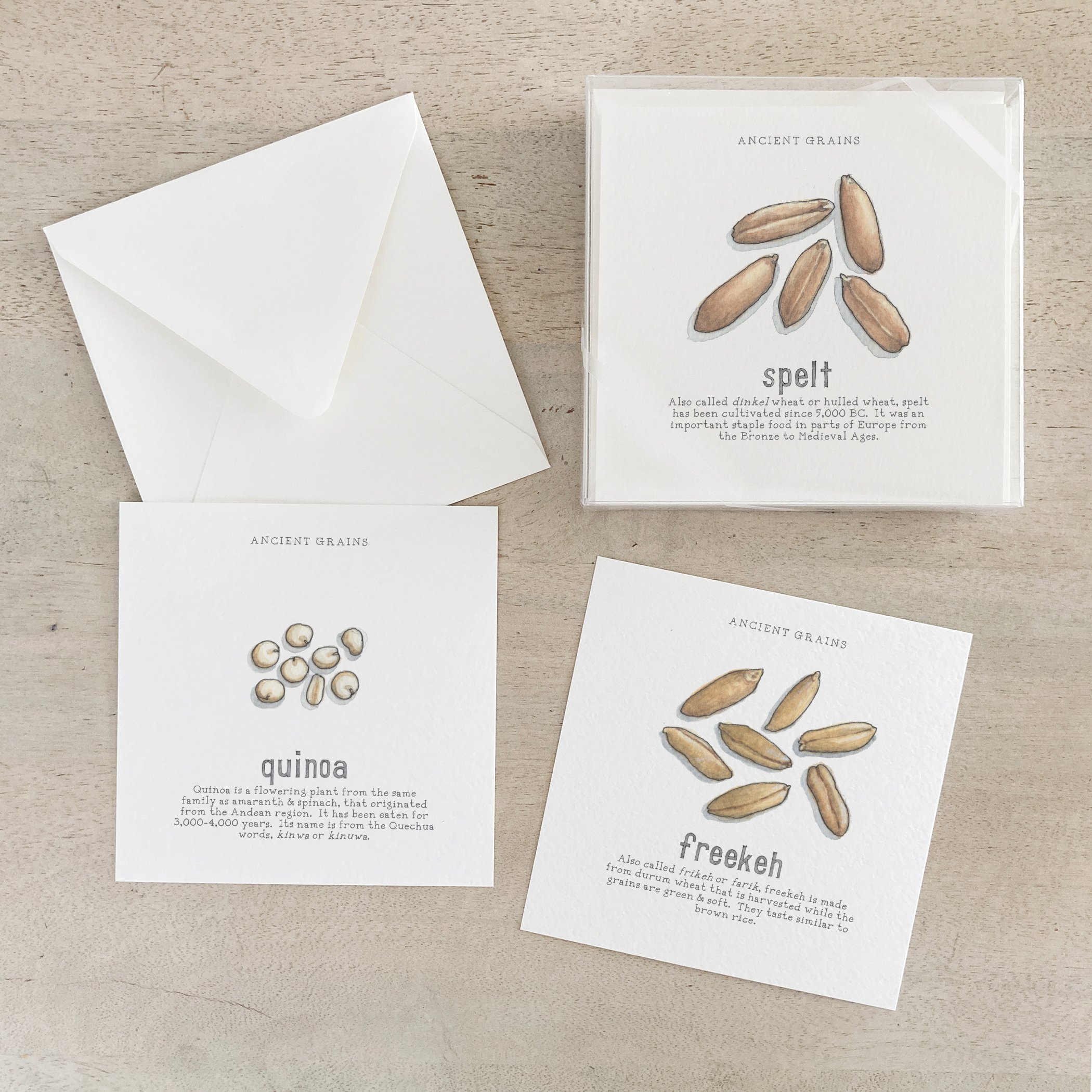 Ancient Grains | Box Set Cards