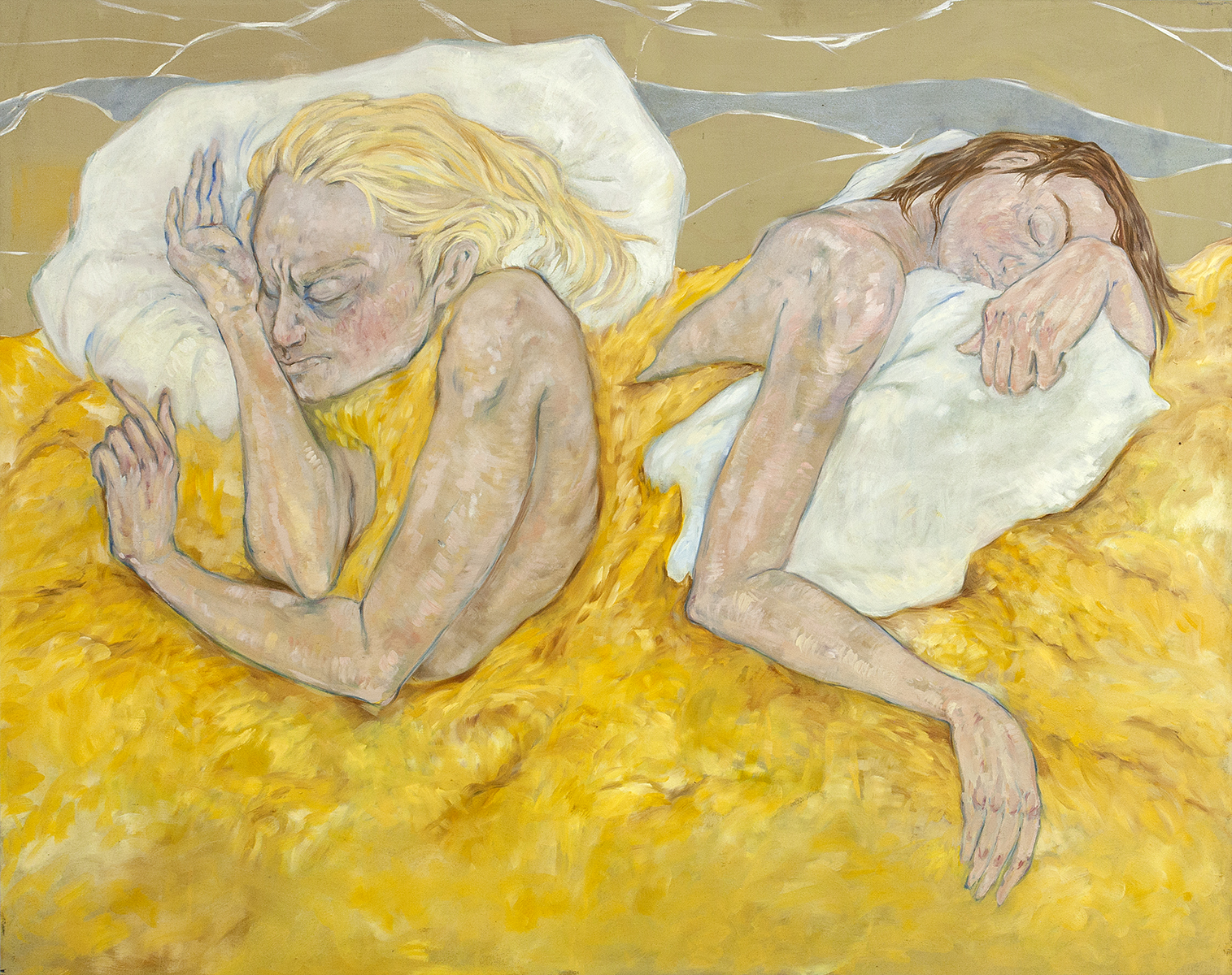 Celeste Cares - oil on canvas 48" x 60"