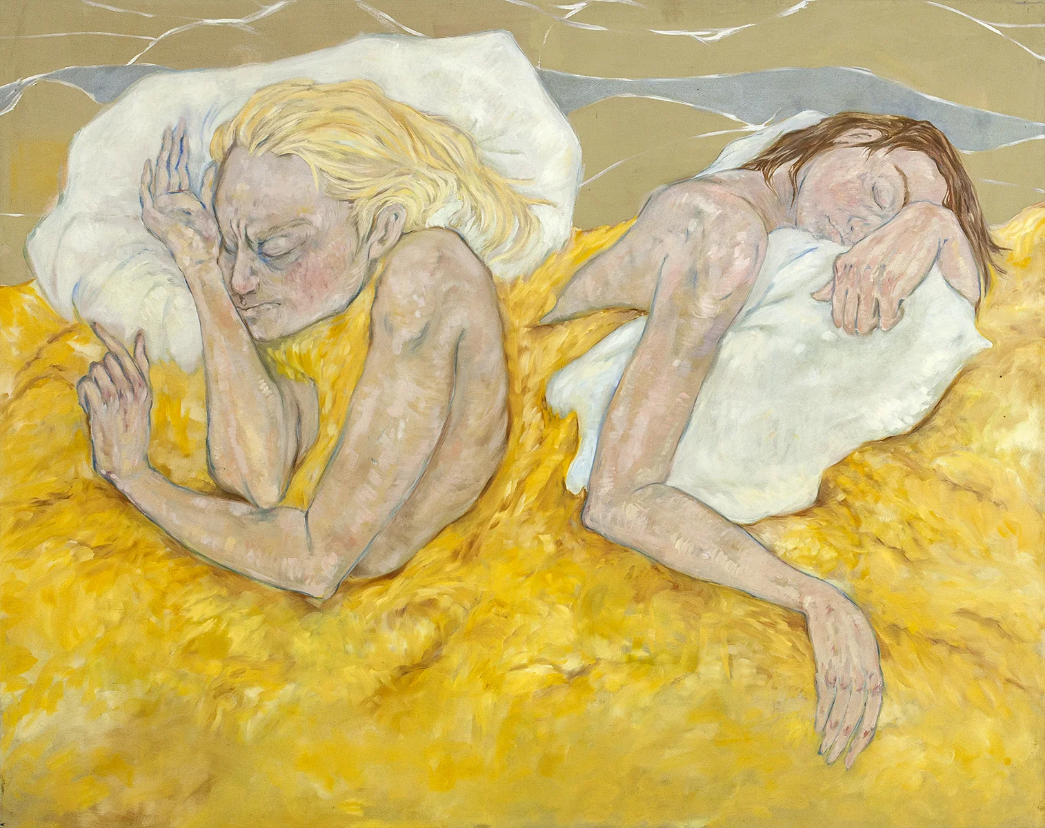 Celeste Cares - oil on canvas 48" x 60"