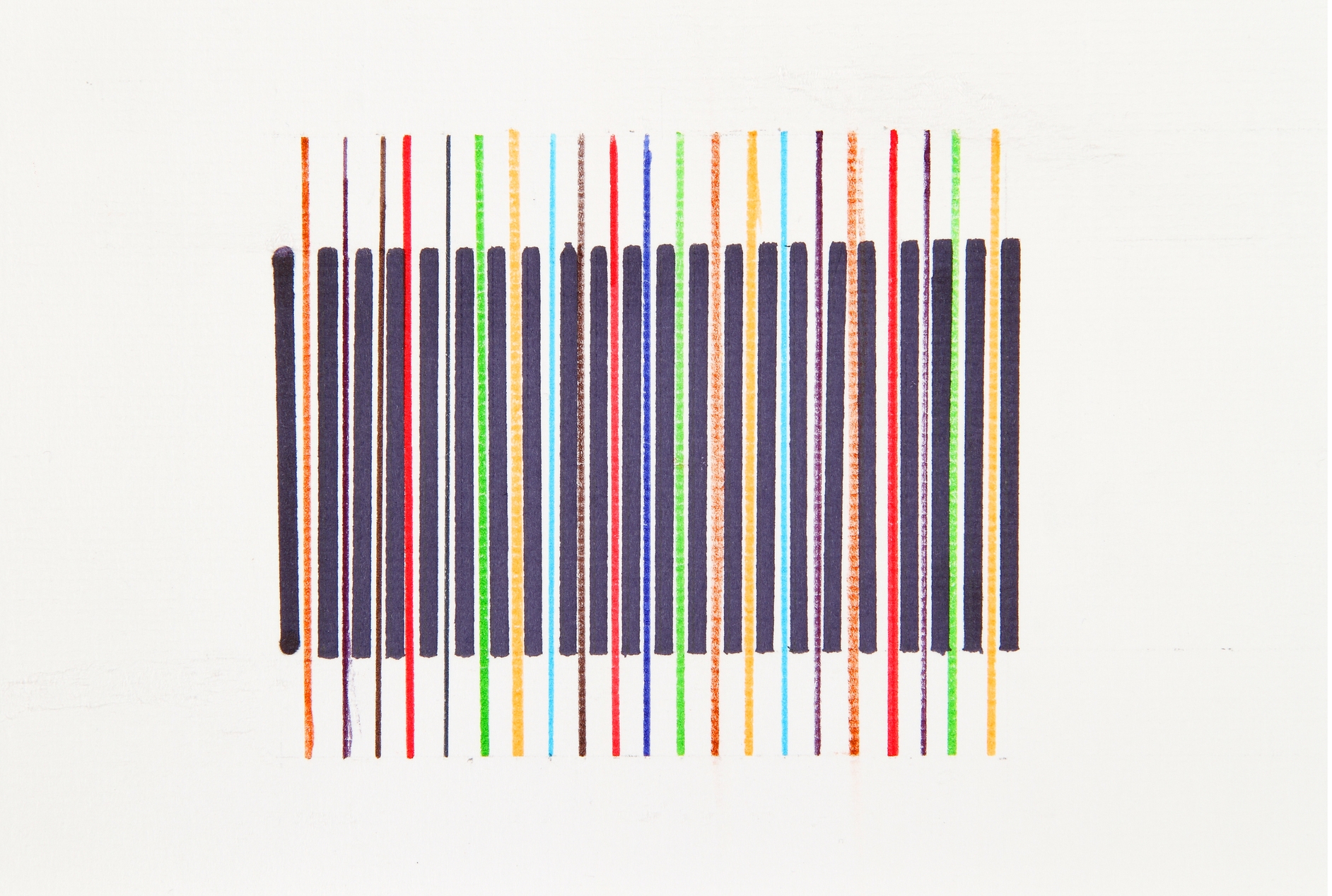 Study for an installation - multicolour