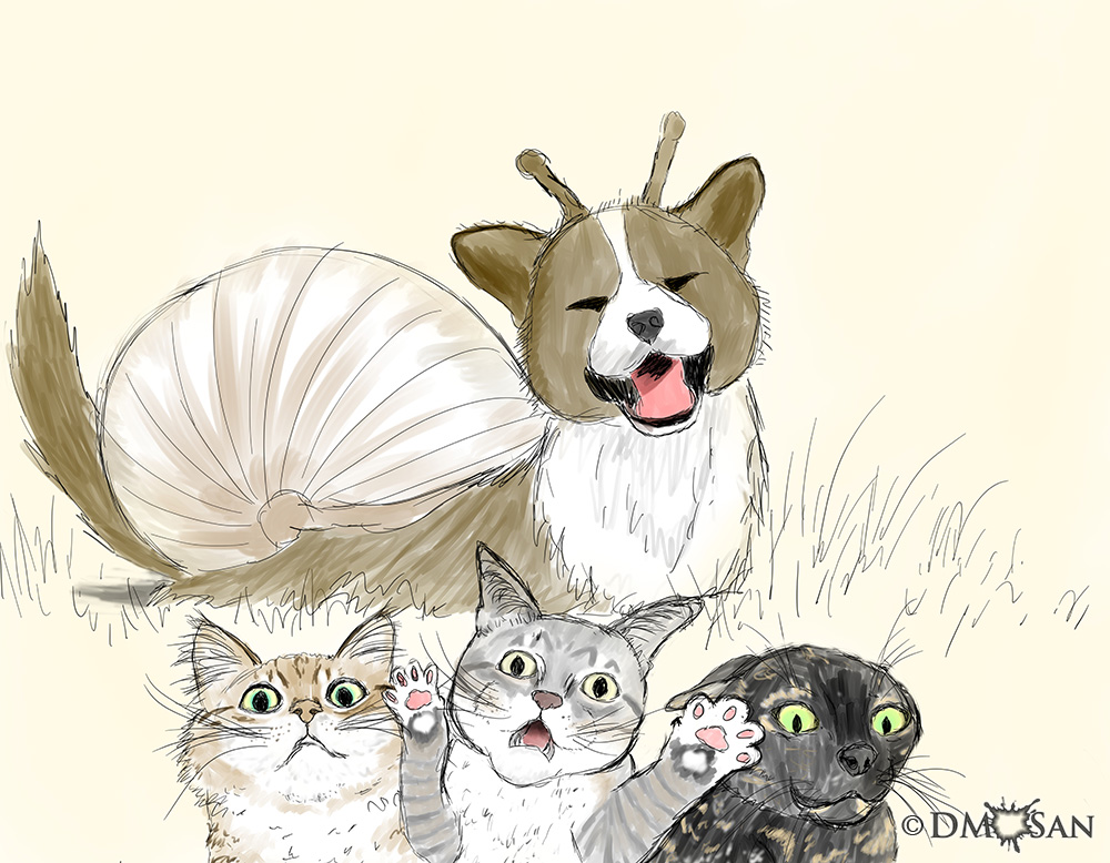 Digisketch. A little something got lost in Oz's expression.