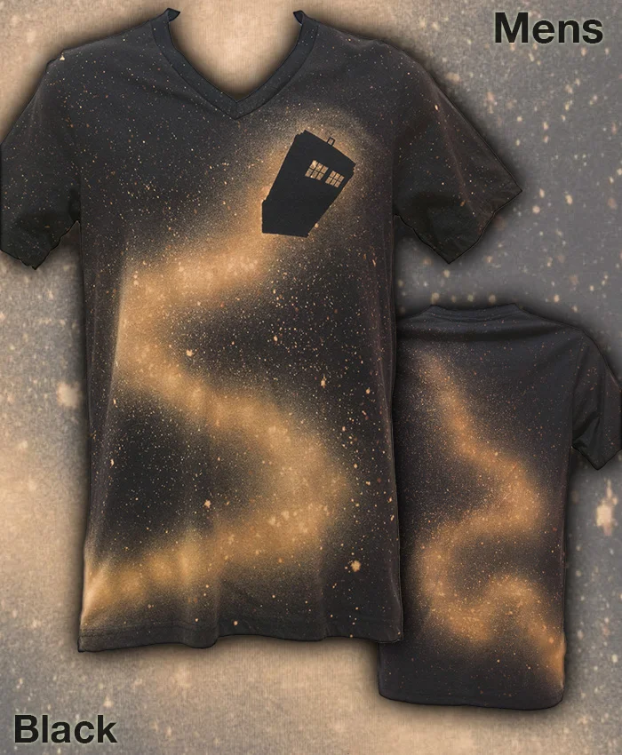 Adventures in Space and Time Bleached Mens