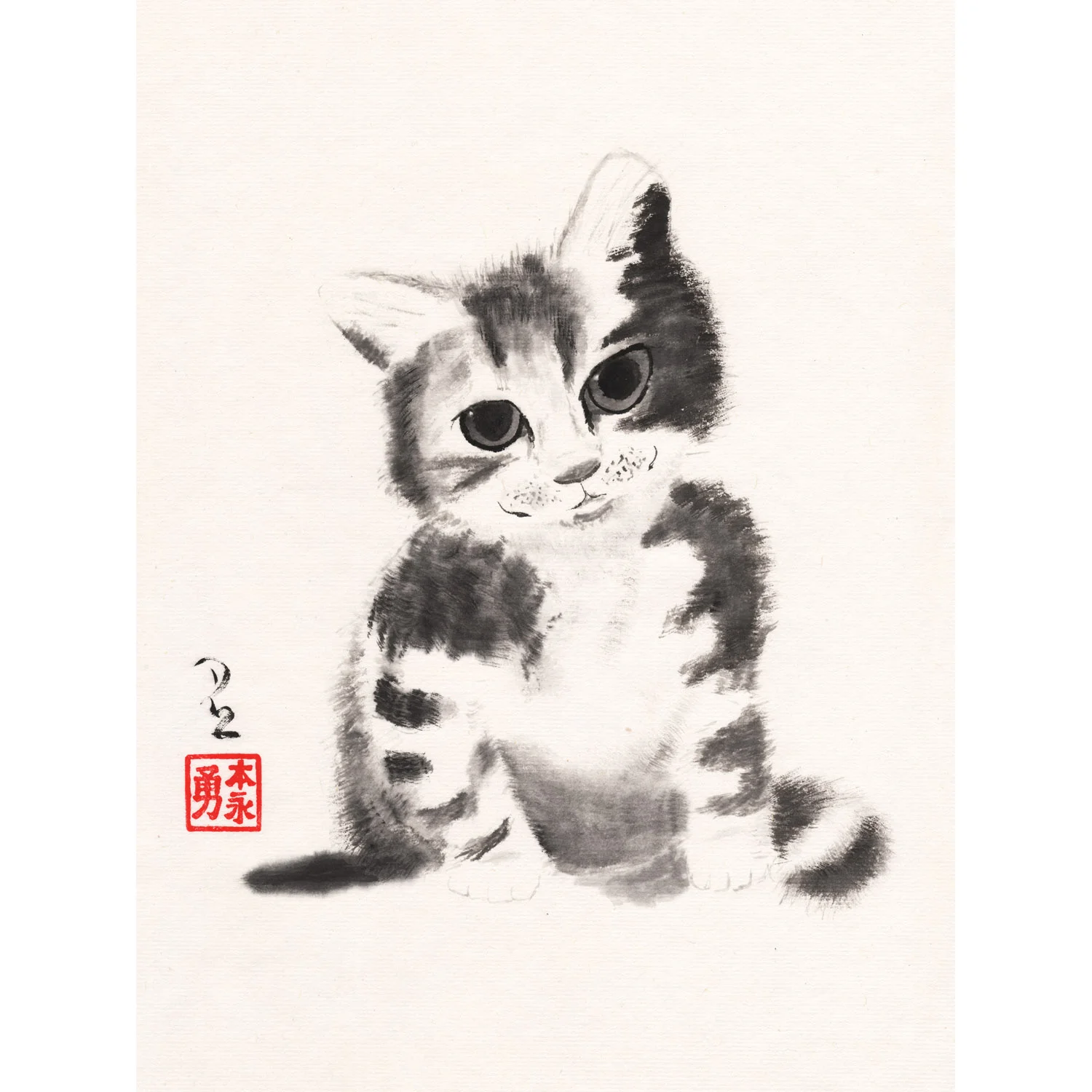 Sitting Kitty 12x16 360ppi-square.jpg