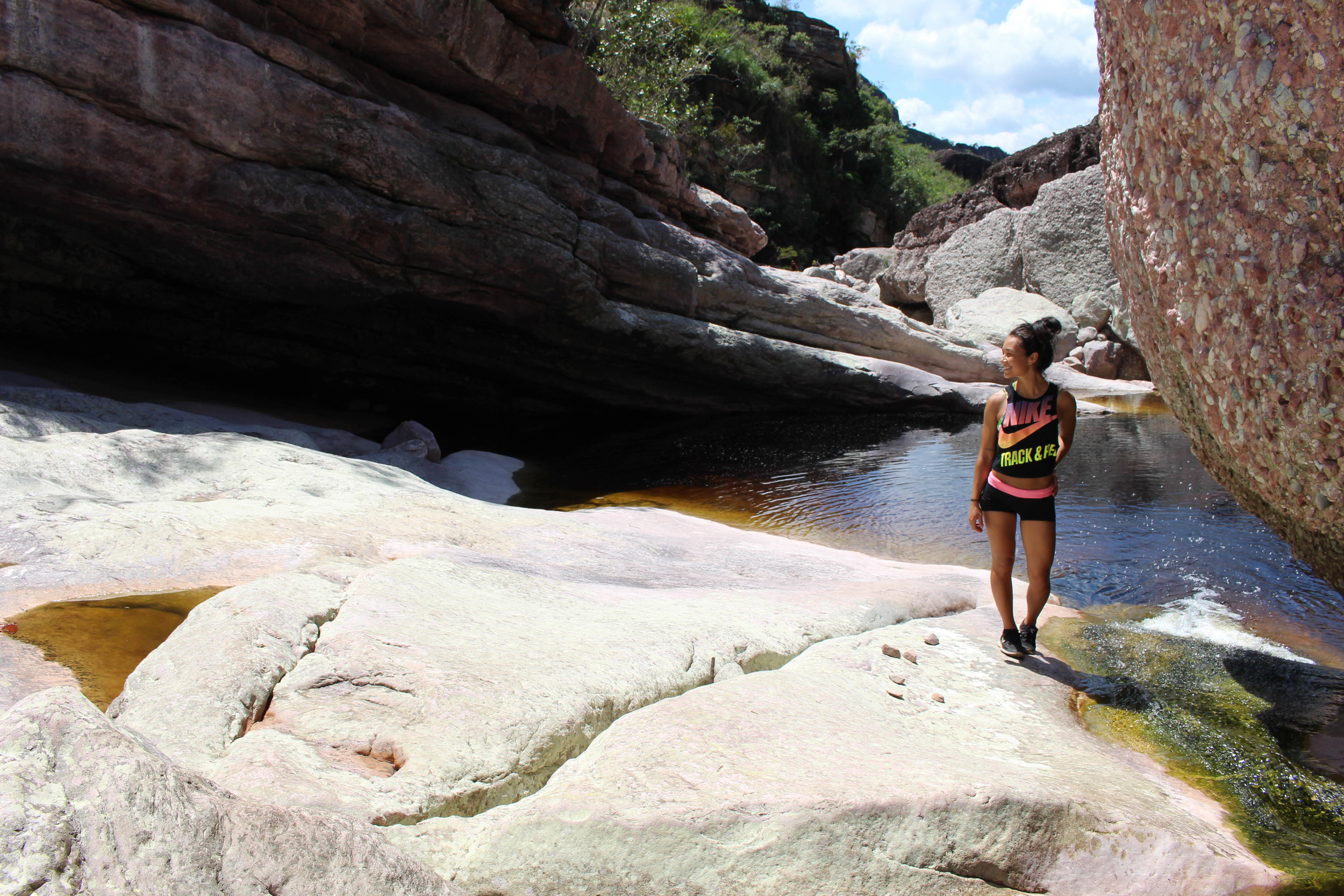Loving the warmth of these rocks. 