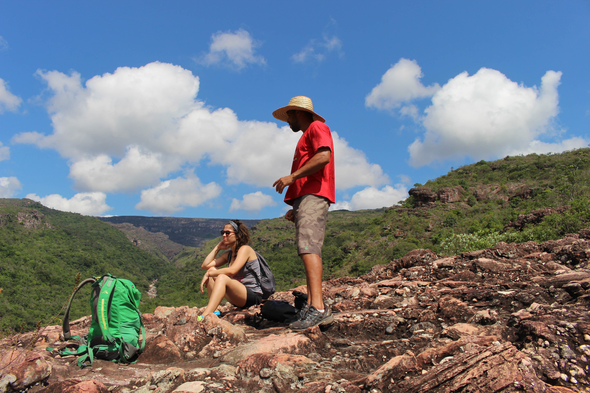 Our guide, Abellio, was born and raised in Lencois and knows the ins and outs of the land and history of the region. He is also very speedy and keeps us moving quickly through the challenging parts of the hikes.
