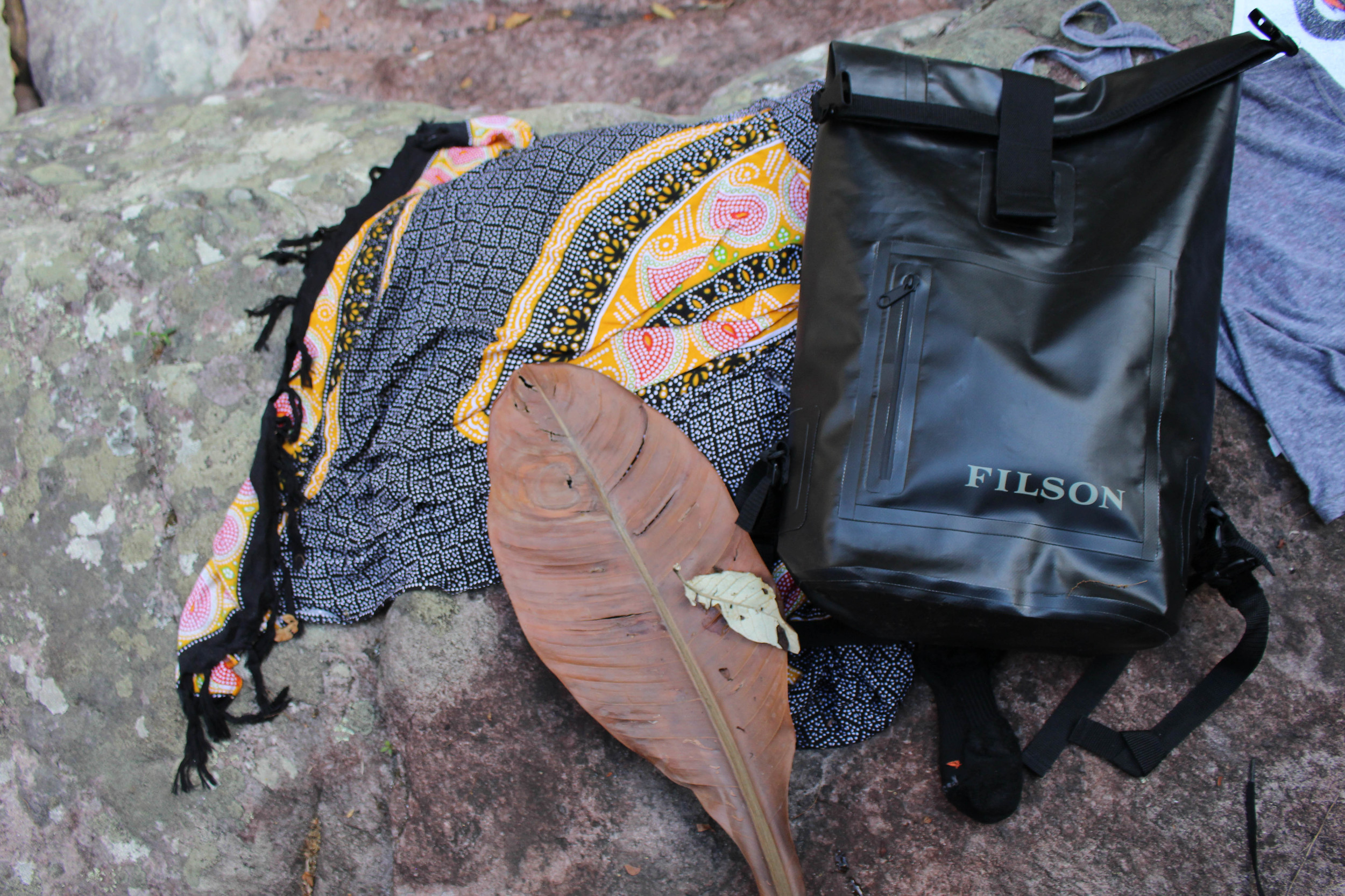 My trusty Filson backpack. 