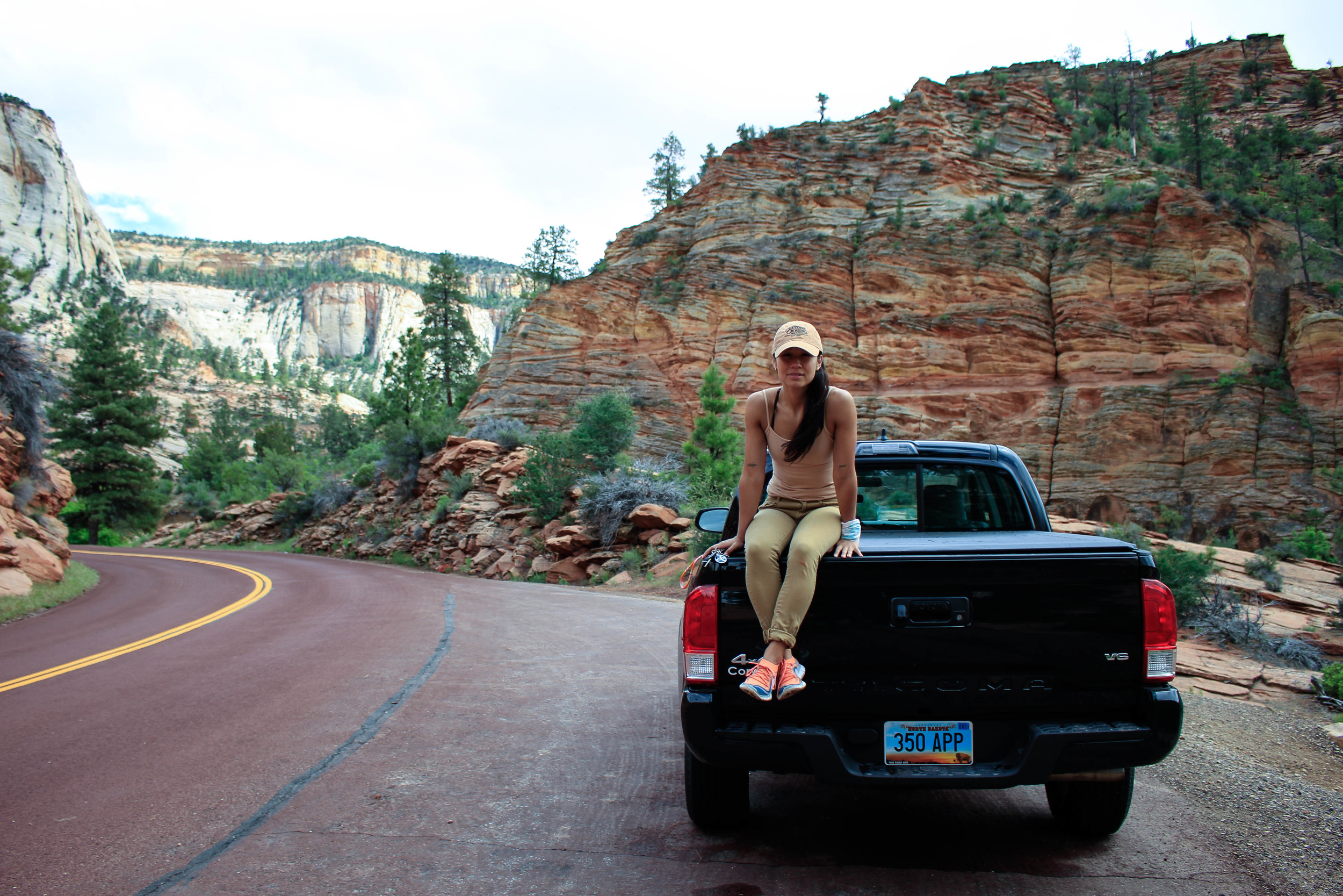 I love my truck! Zion National Park, Utah. 