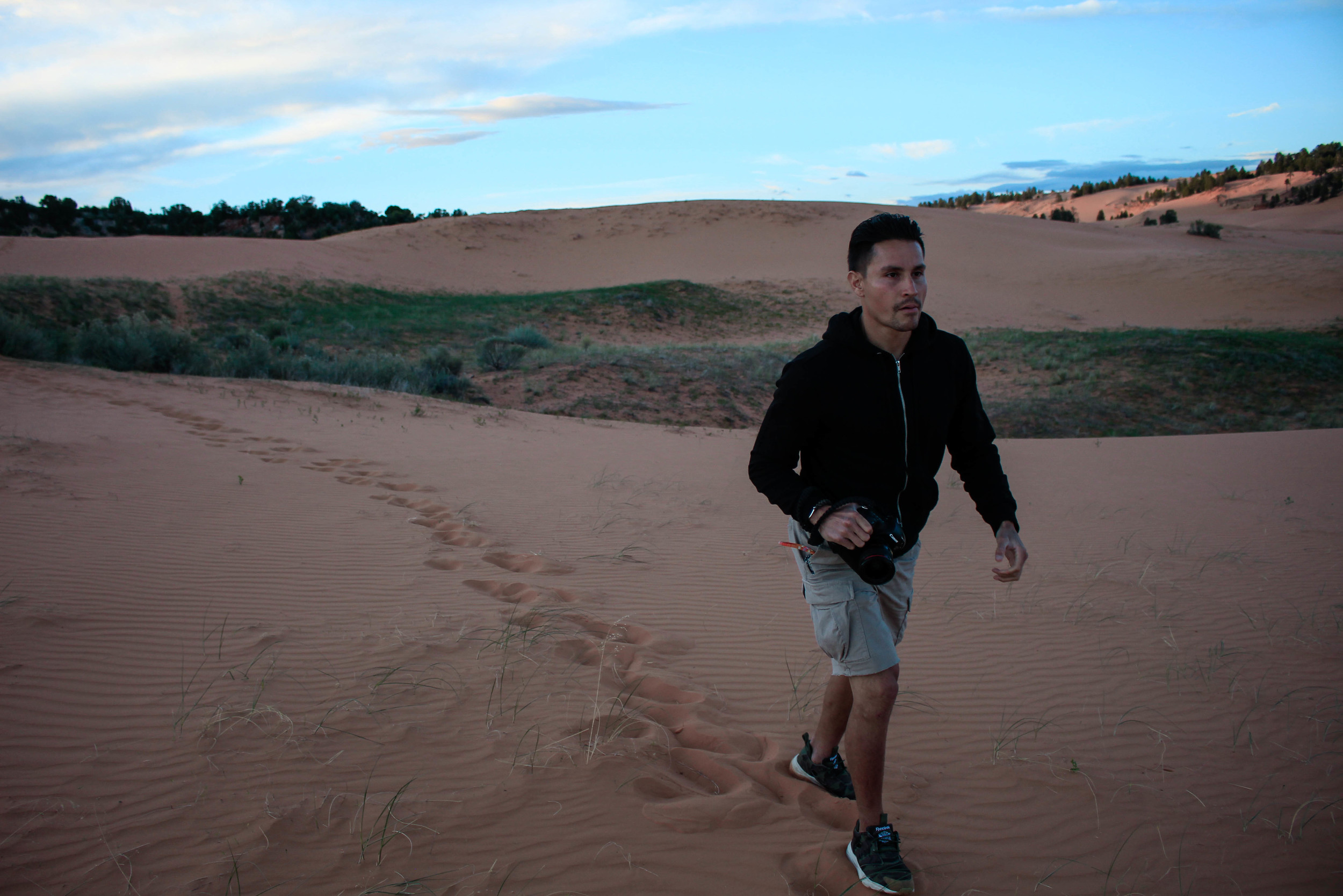  Pink Sand Dunes State Park, Utah. My first time seeing sand dunes. 