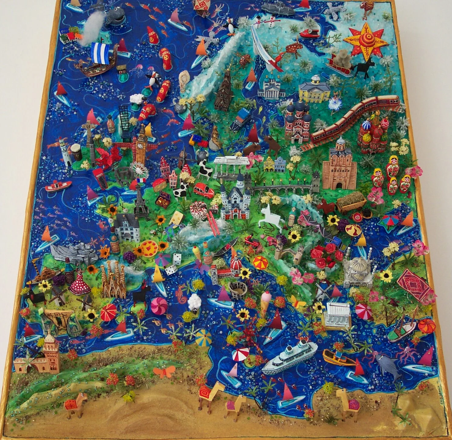 Europe Map - full view