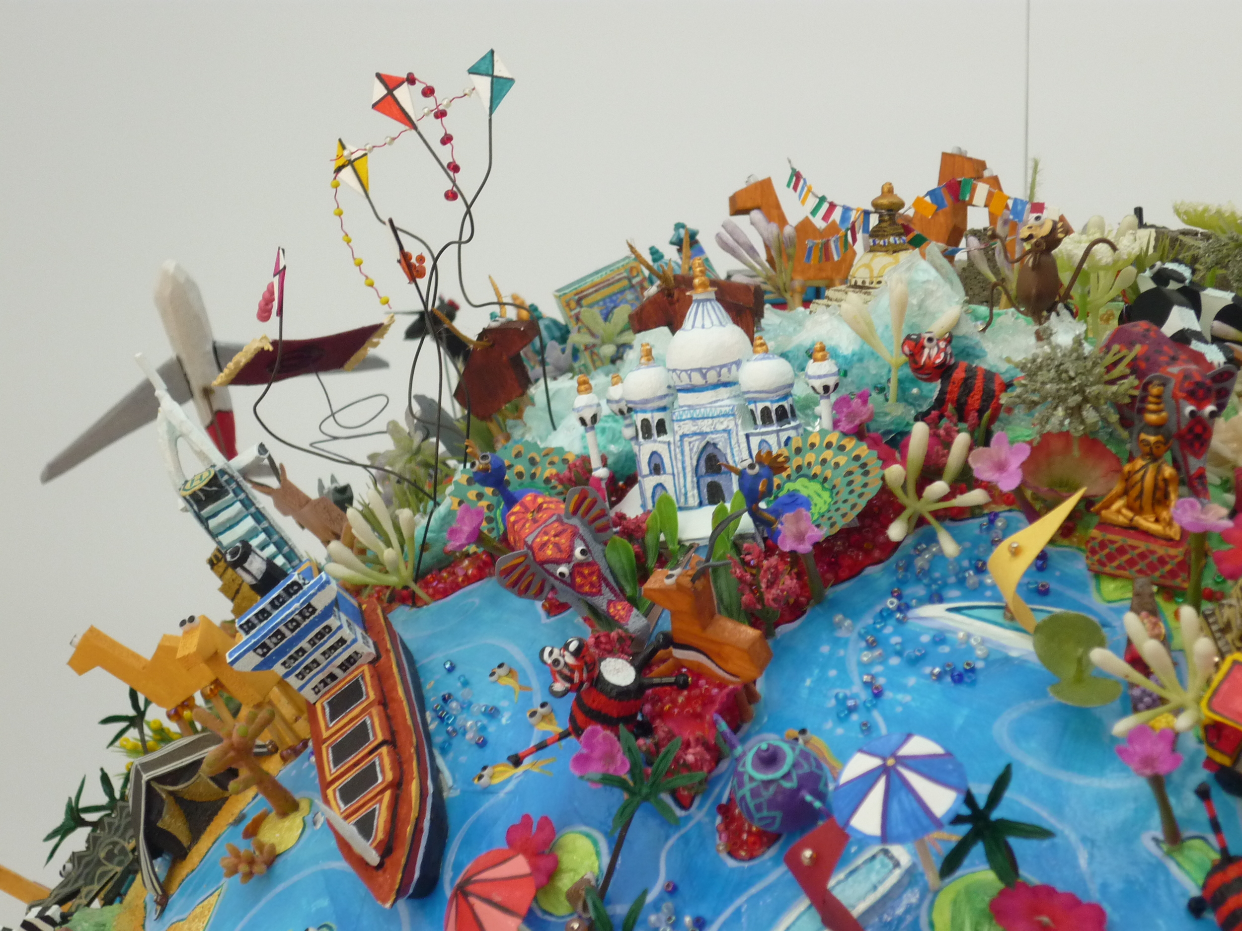 Large Globe - Indian Ocean and Indian Sub-Continent