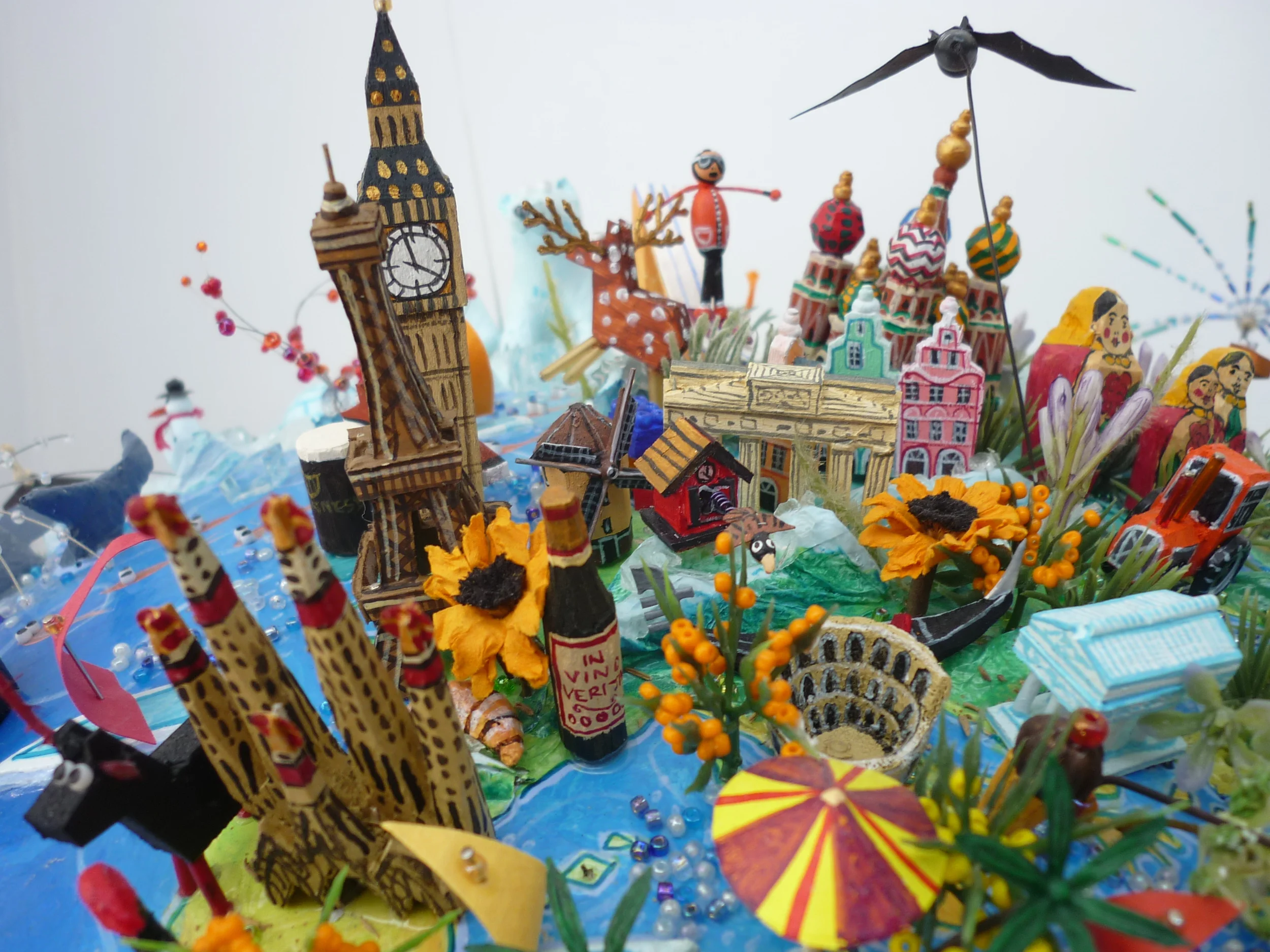 Large Globe - Europe Detail