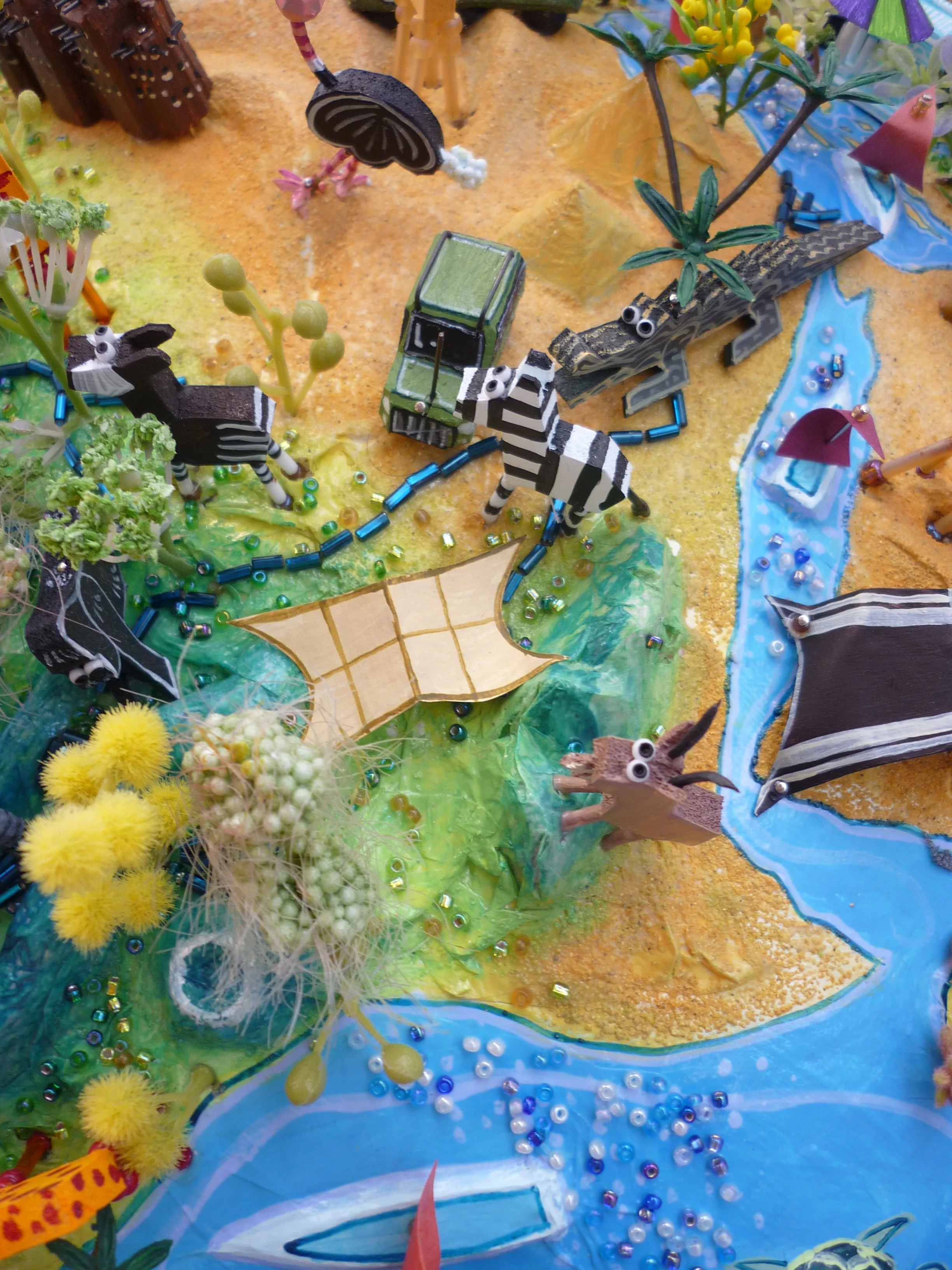 Large Globe - East Africa Detail