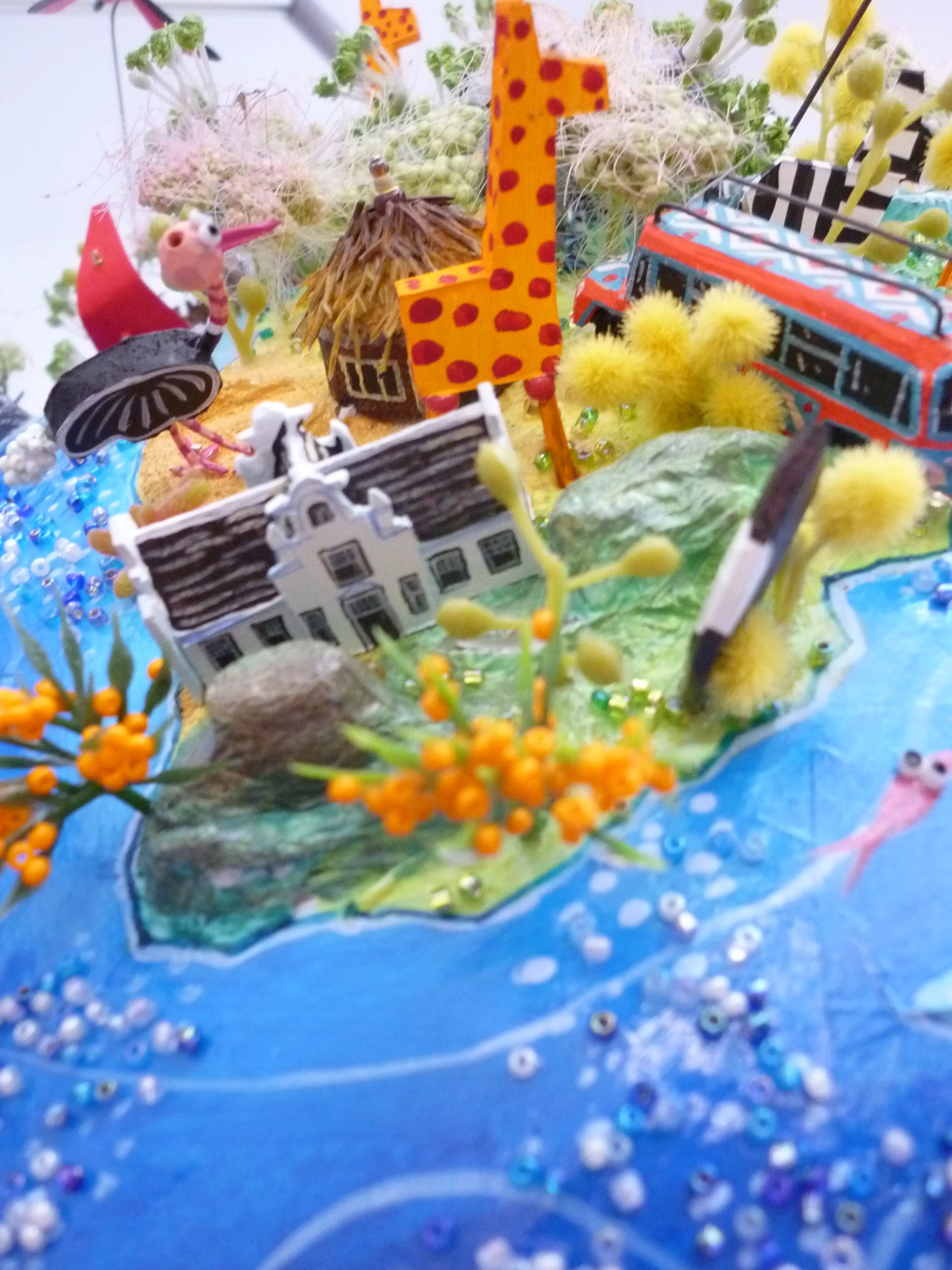 Large Globe - Southern Africa Detail