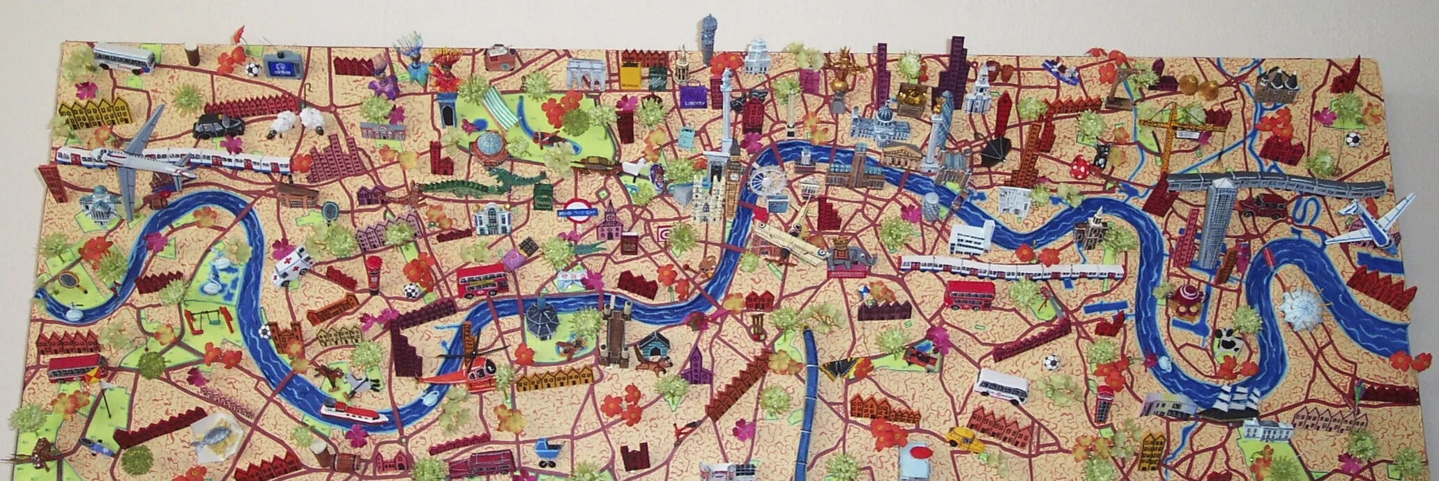London Map - Complete length