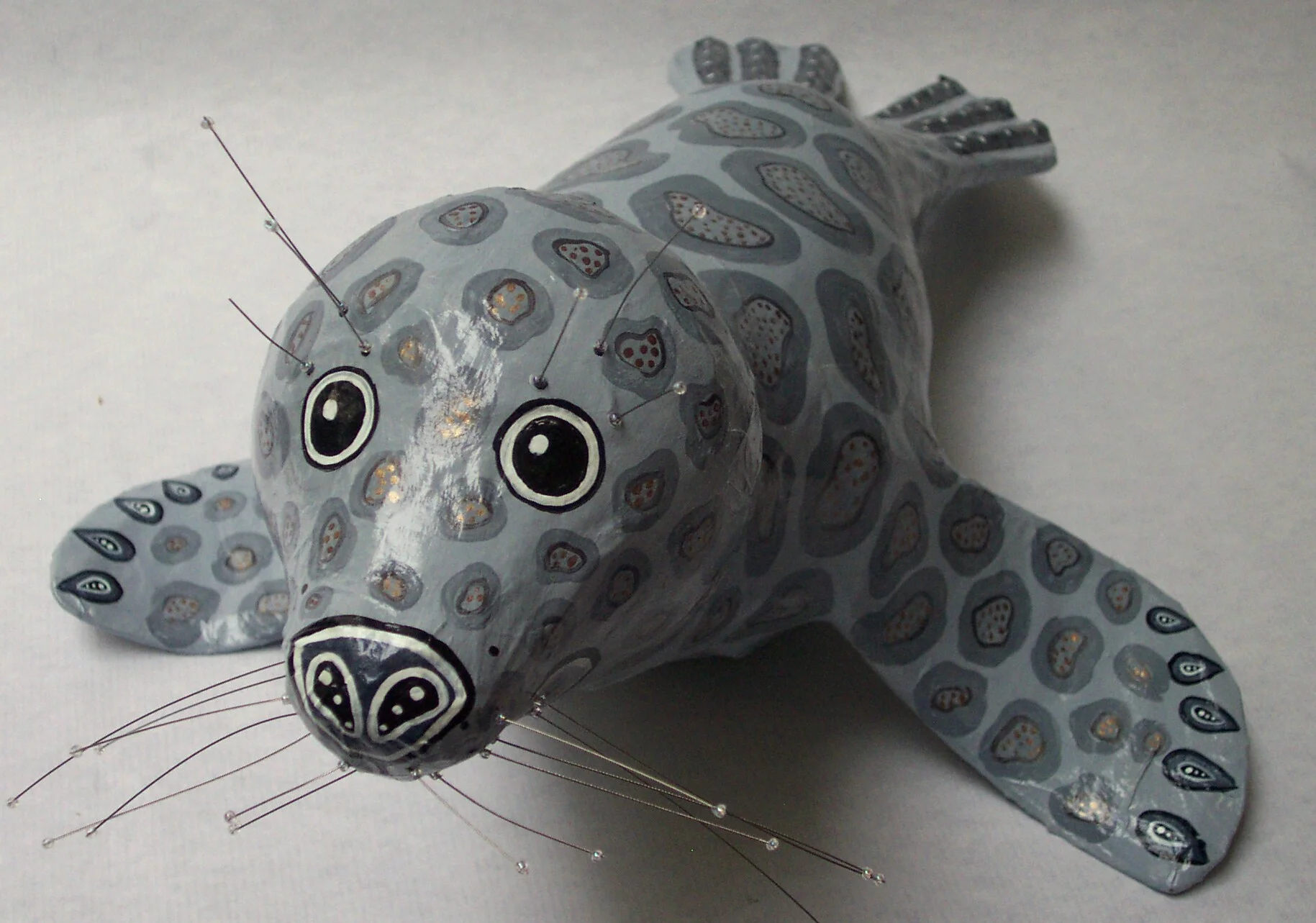 Papier Mache Seal