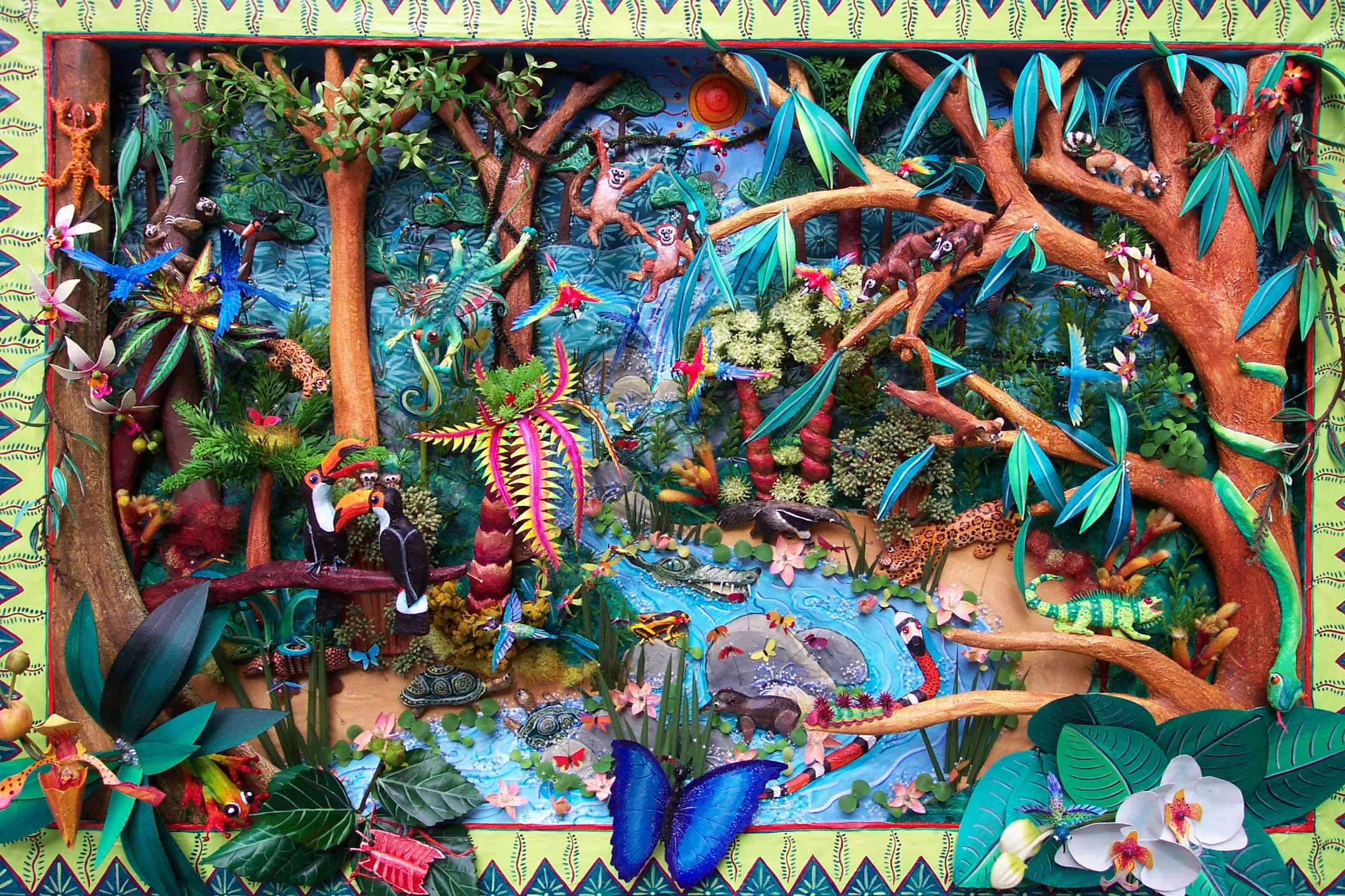 Jungle Scene - Close-up