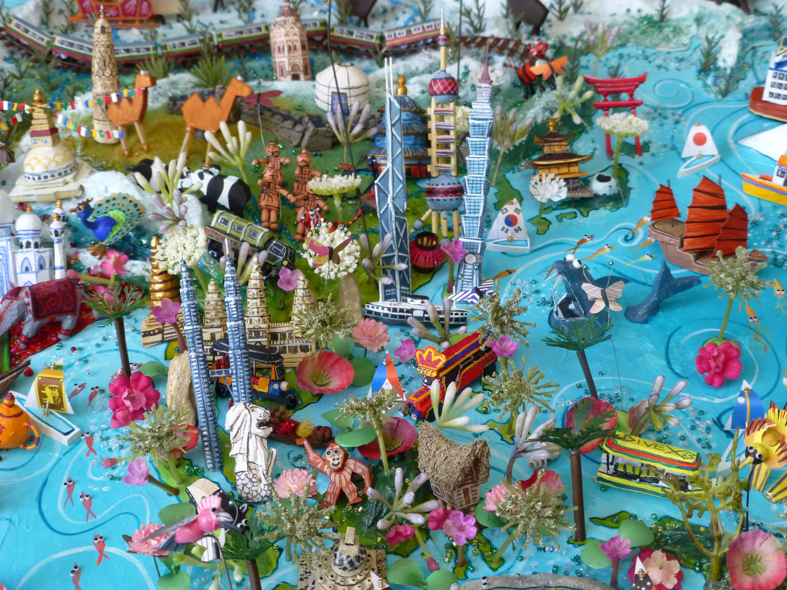 Map Detail of South East Asia