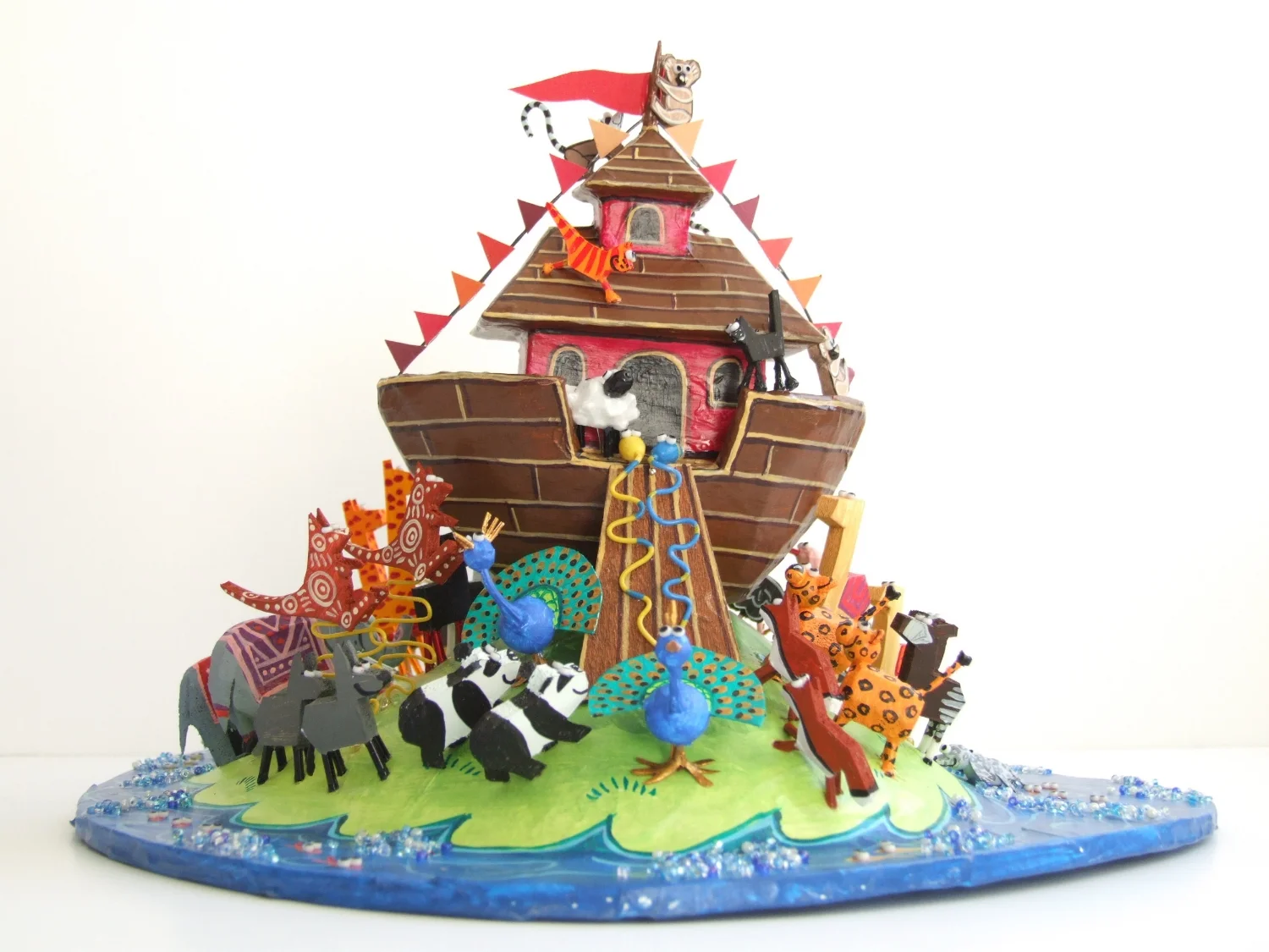 Table Top Noah's Ark - Side view