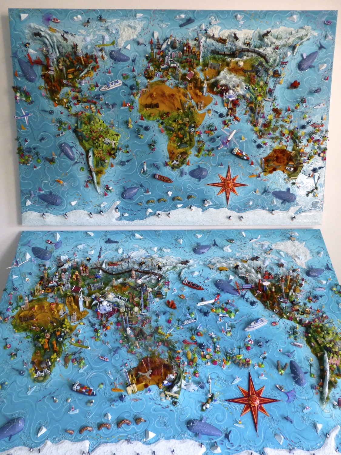 World maps - Pacific v. Euro-centric