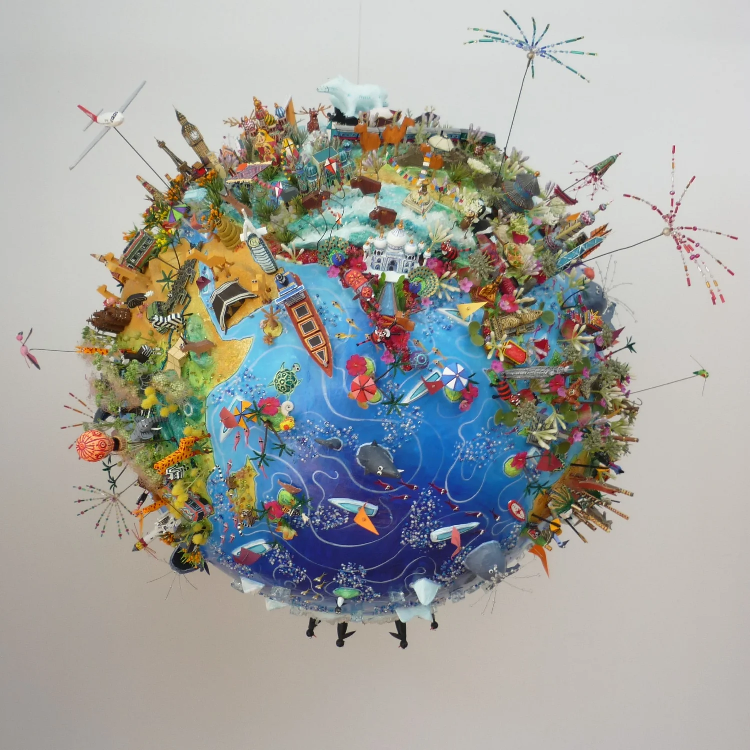 Large Globe Indian Ocean