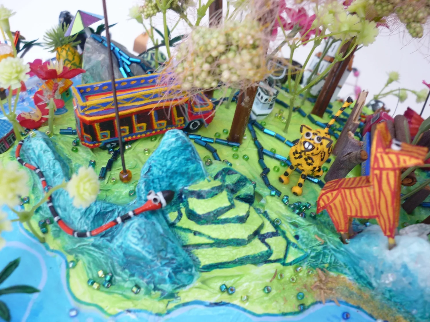 Large Globe - Machu Picchu and Amazon