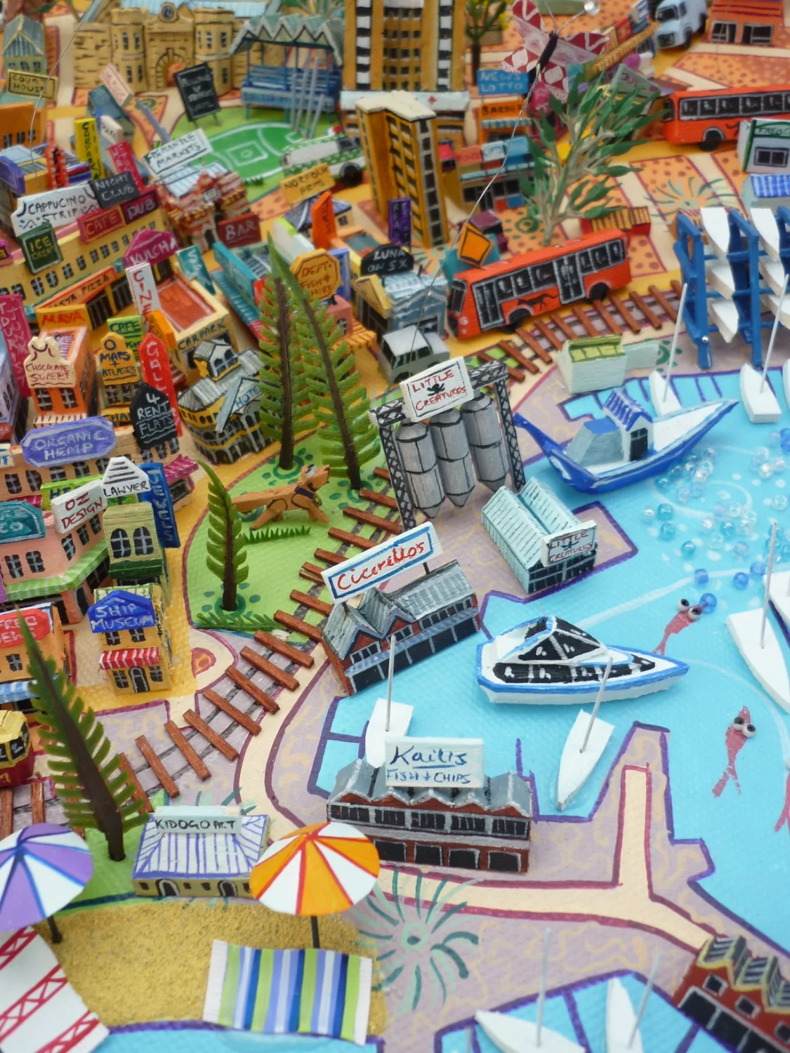 Fremantle Map -Bather's Beach, Fishing Boat Harbour and Esplanade