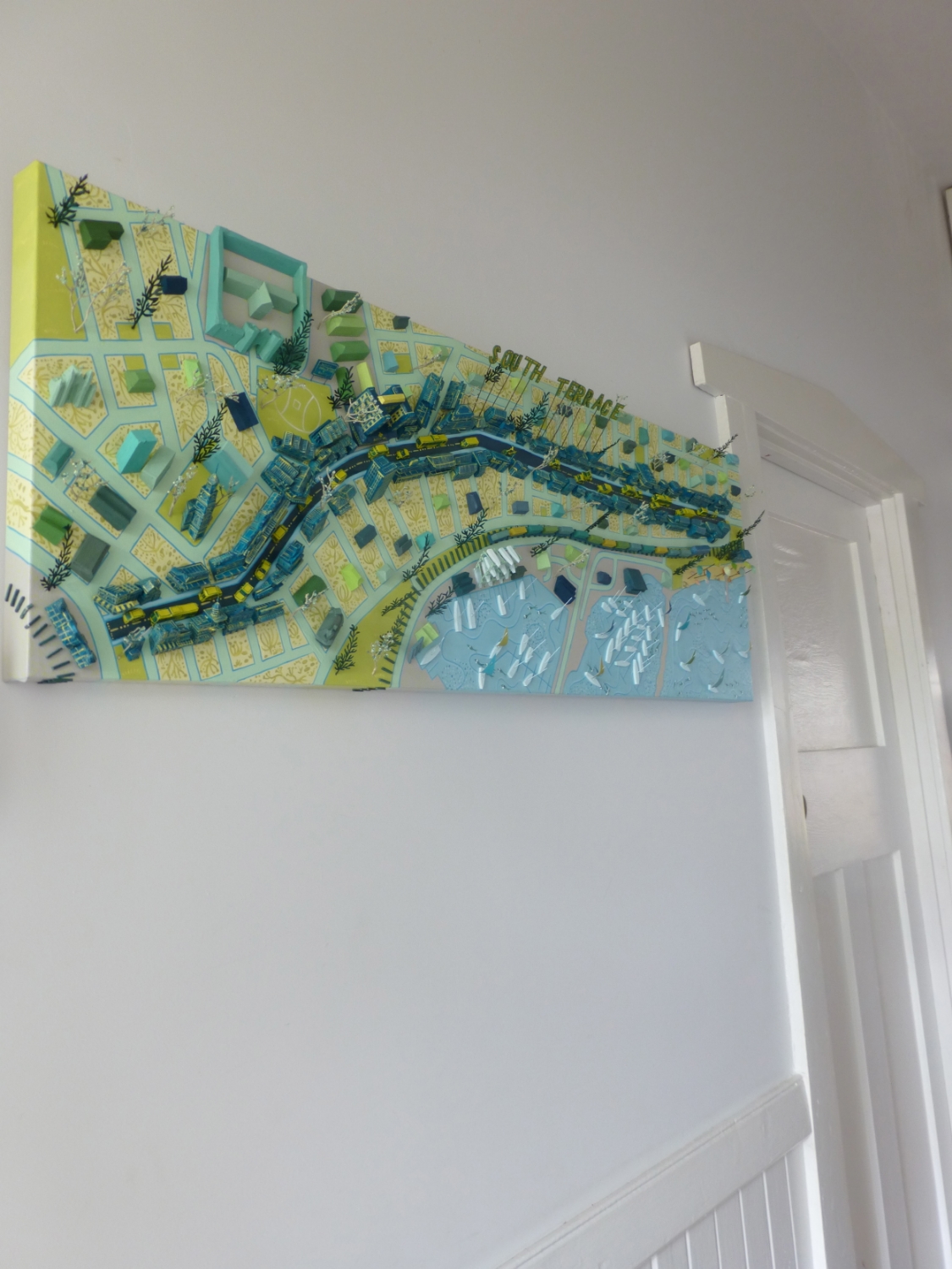 South Terrace - Green Version on the Wall