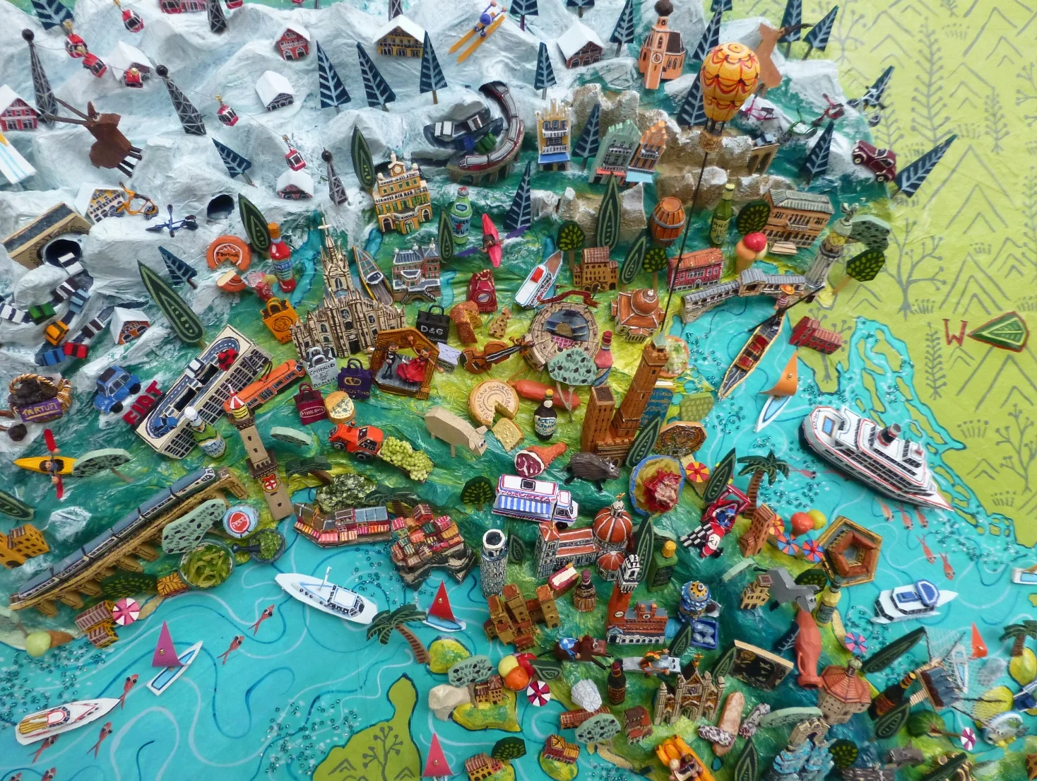 Northern Italy - Map Detail