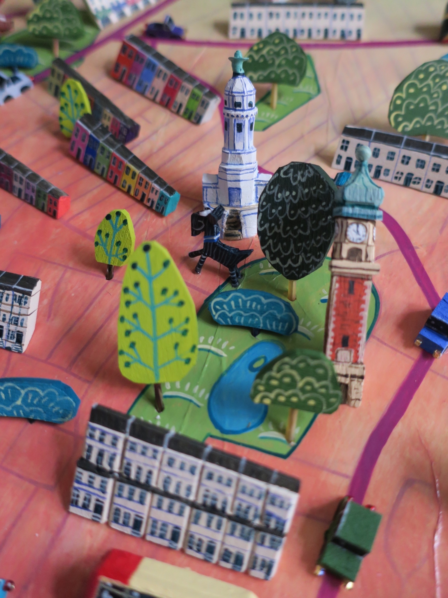 The Pepperpot and Queens Park and HanoverHan, Brighton