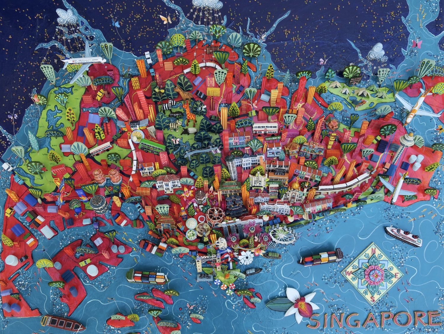 Singapore Map