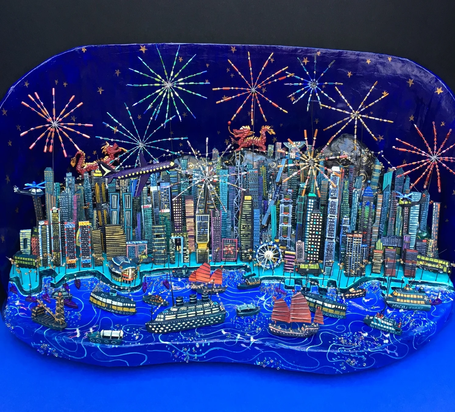 Hong Kong Island Diorama