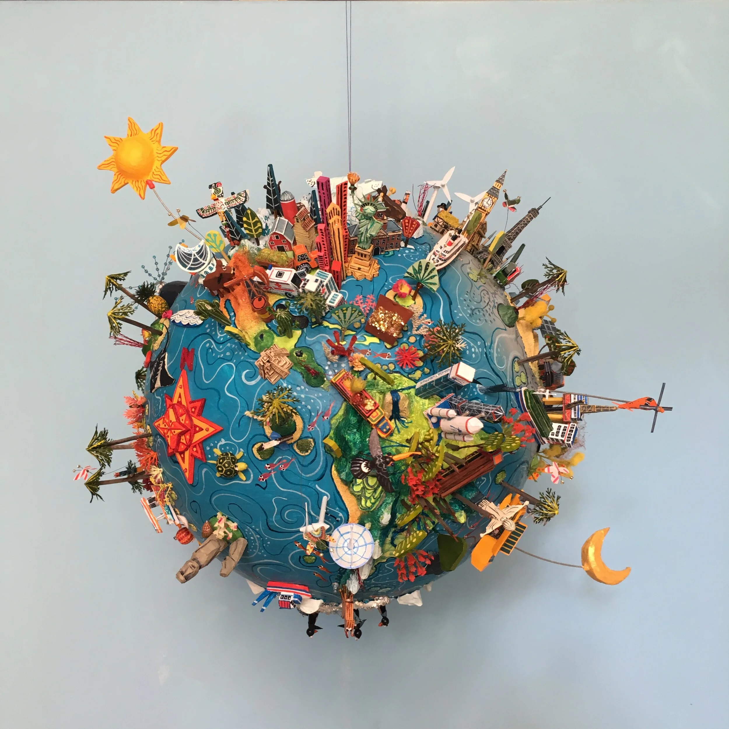 30 cm Climate Change Globe