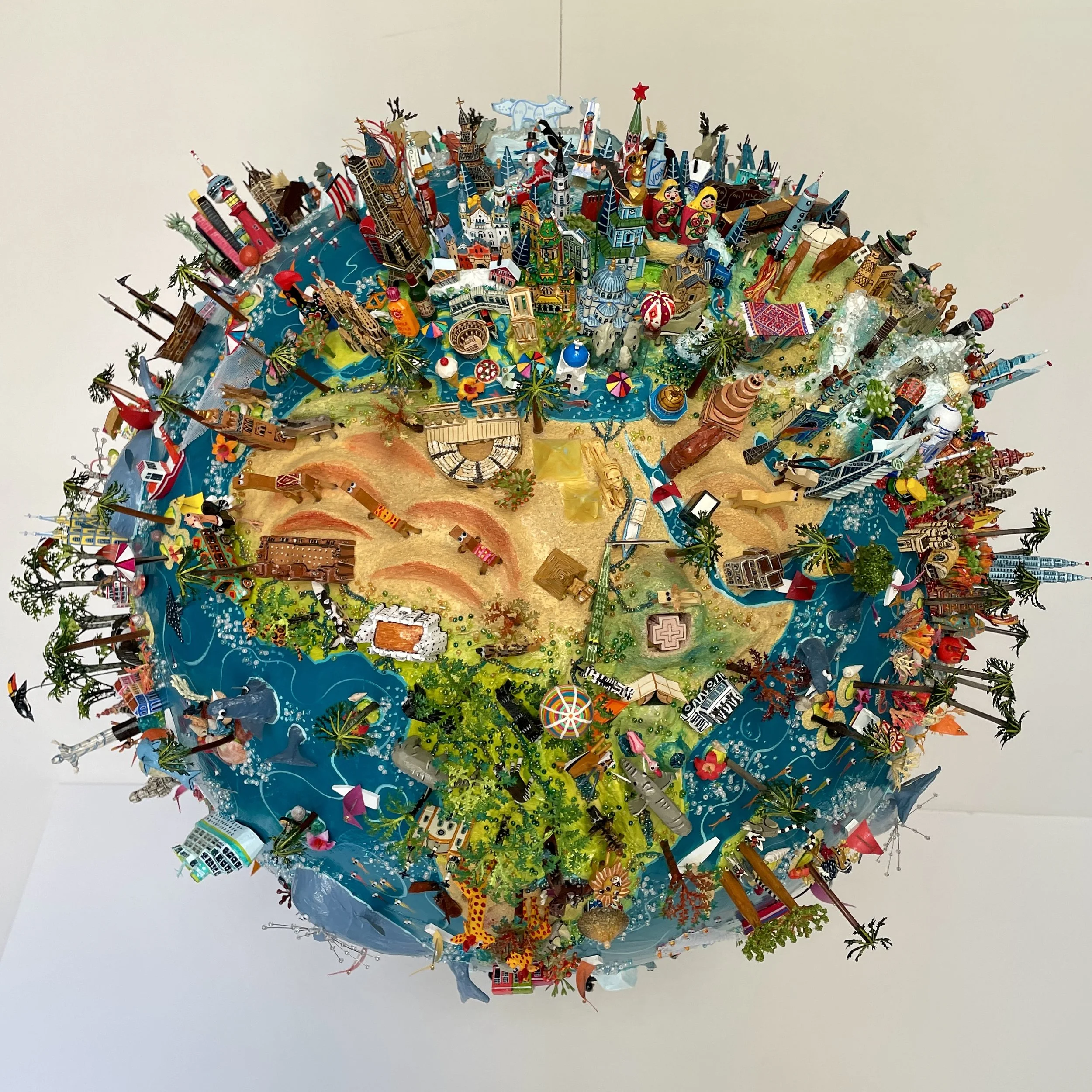 Large Globe Europe & Africa view