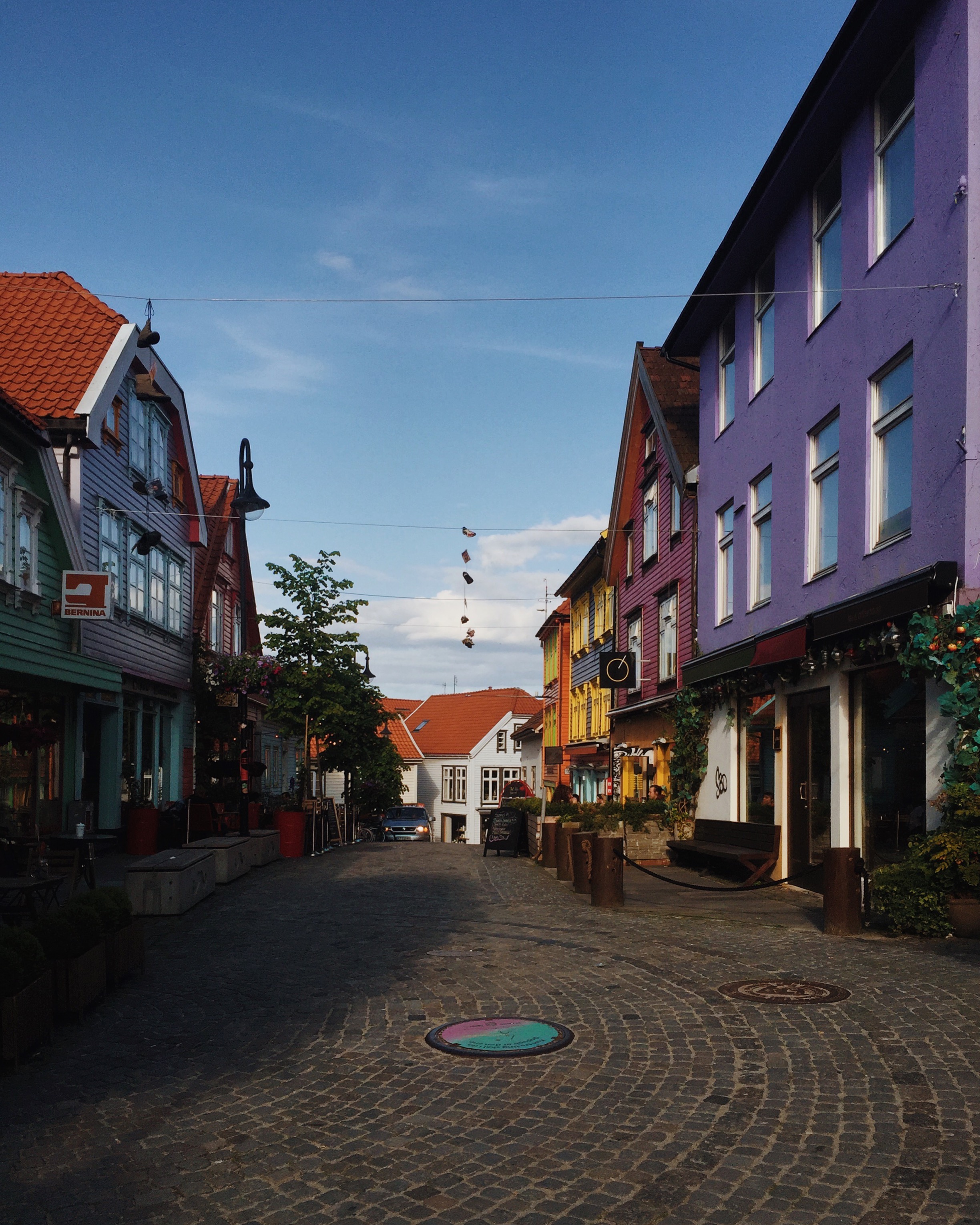 The street I stayed overnight in Stavanger. Pretty much the most colorful street in the town.