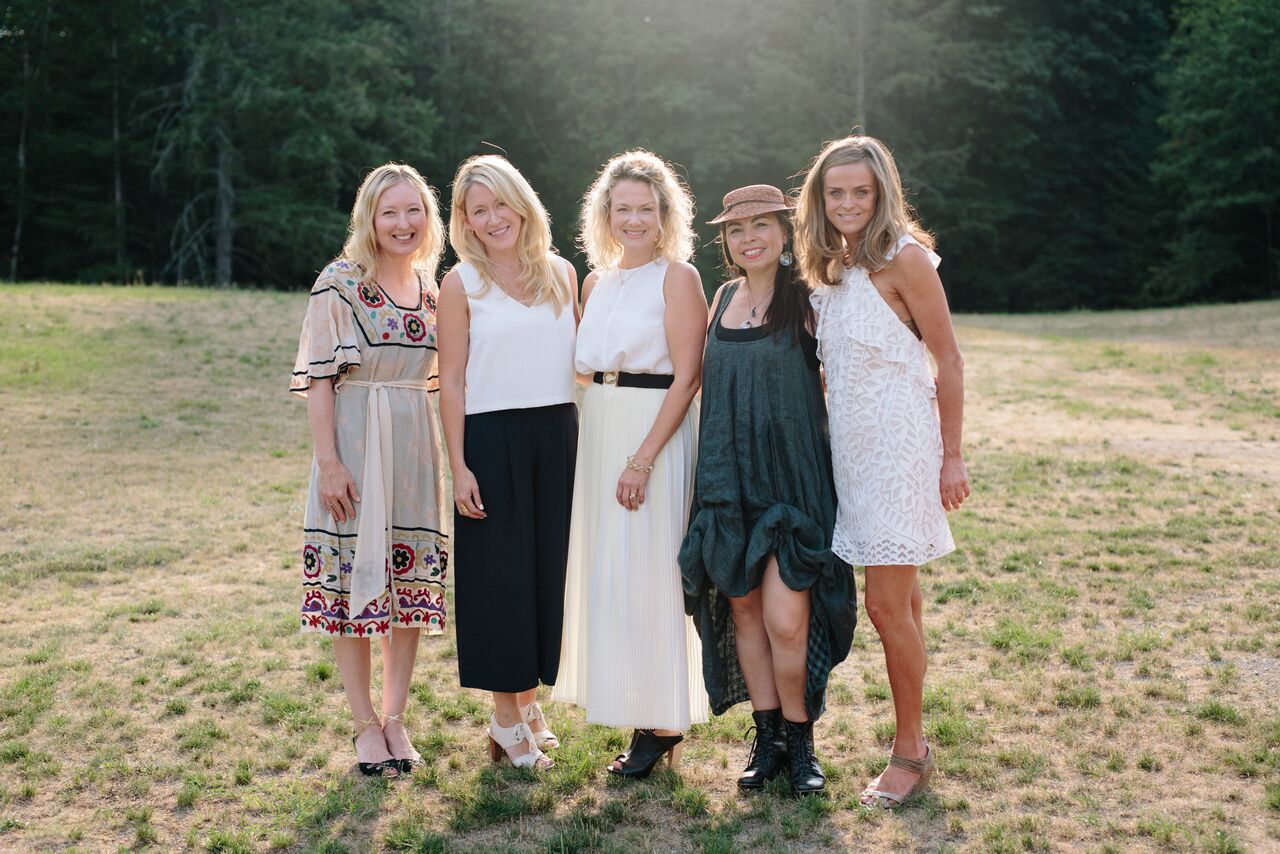 From left to right: Metka Lazar, Leslie Shewring, Lori Philipchalk, Steph Papik, Pamela Lewis