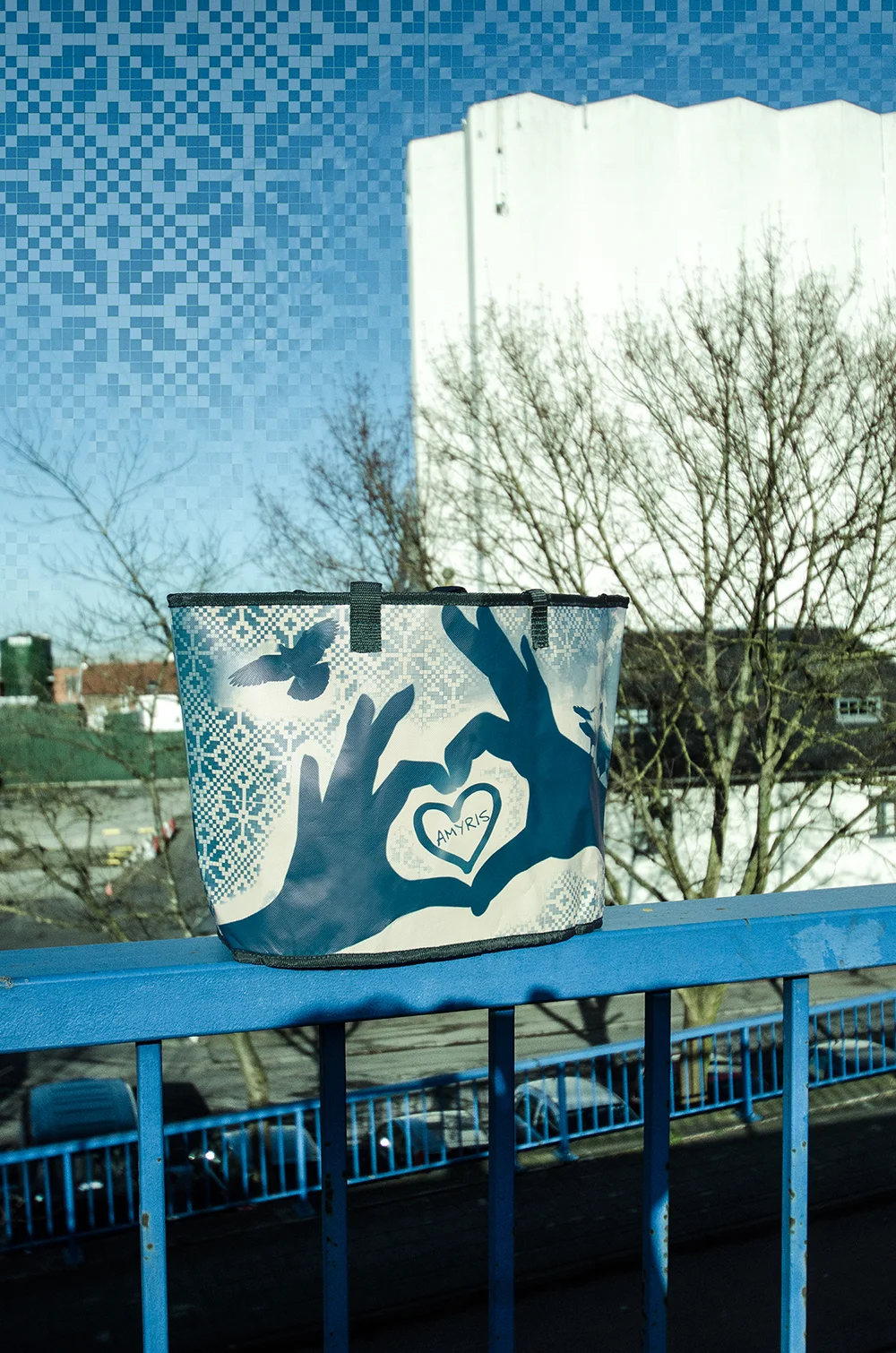 c-bags voor Amyris // single cyclus ecologische draagtassen // PP non woven bedrukte draagtassen - matte laminatie // betaalbare luxe draagtassen