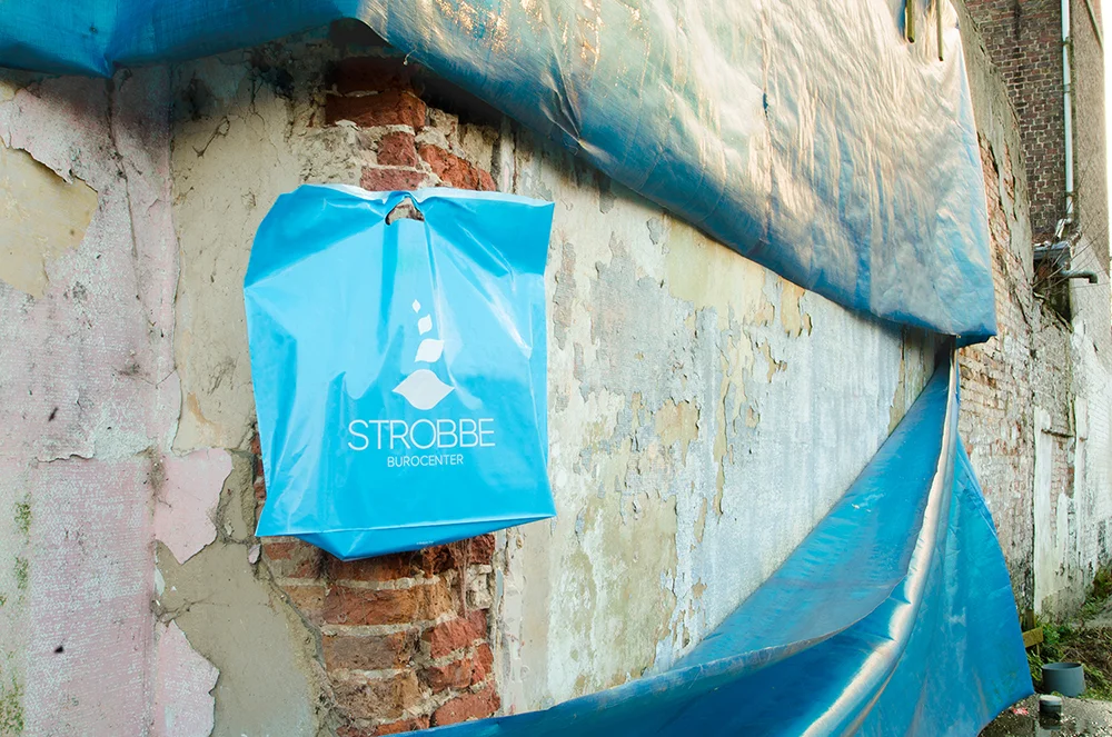c-bags voor Strobbe // LDPE bedrukte draagtassen