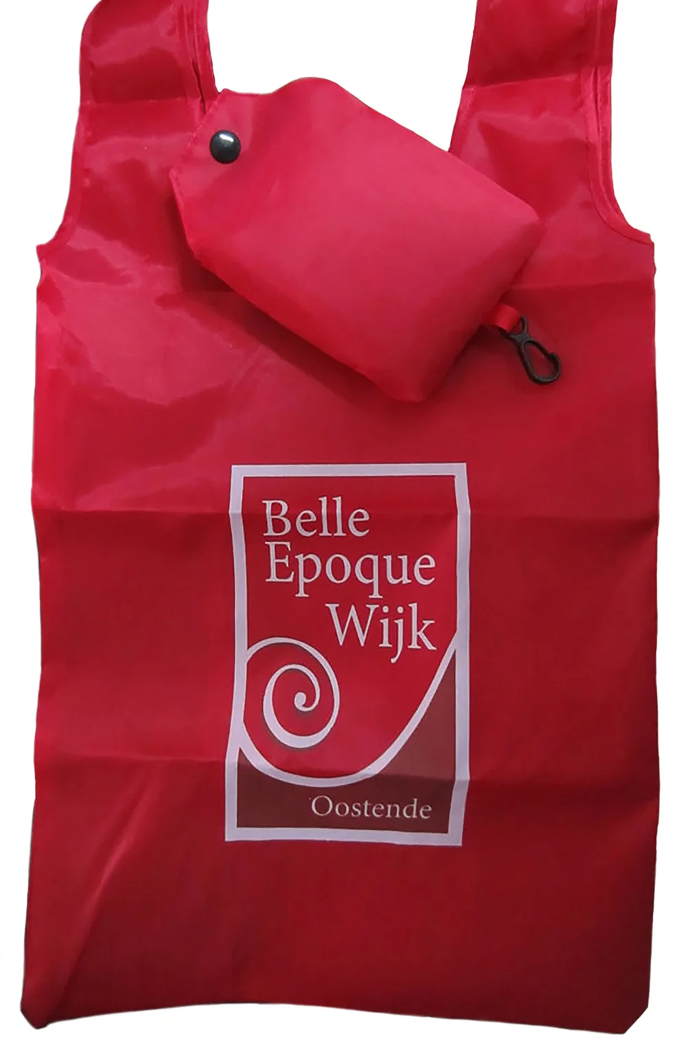 c-bags bedrukte draagtassen voor Belle Epoque Wijk Oostende // herbruikbare draagtassen in nylon