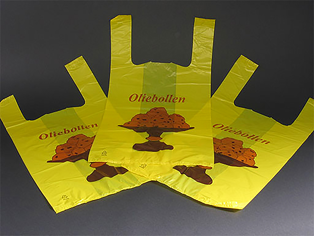 c-bags bedrukte draagtassen // HDPE hemddraagtassen // LOW BUDGET!