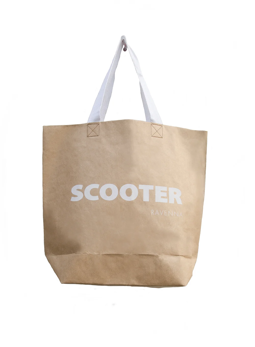 c-bags bedrukte draagtassen voor Scooter // multi cycli ecoligische draagtassen // cementbag